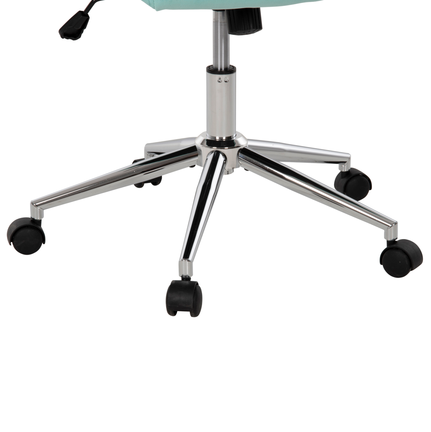 ΚΑΡΕΚΛΑ ΓΡΑΦΕΙΟΥ JOSEF HM1181.08 ΜΕΝΤΑ ΒΕΛΟΥΔΟ-INOX ΒΑΣΗ 58x61x105-113Yεκ. - Image 8