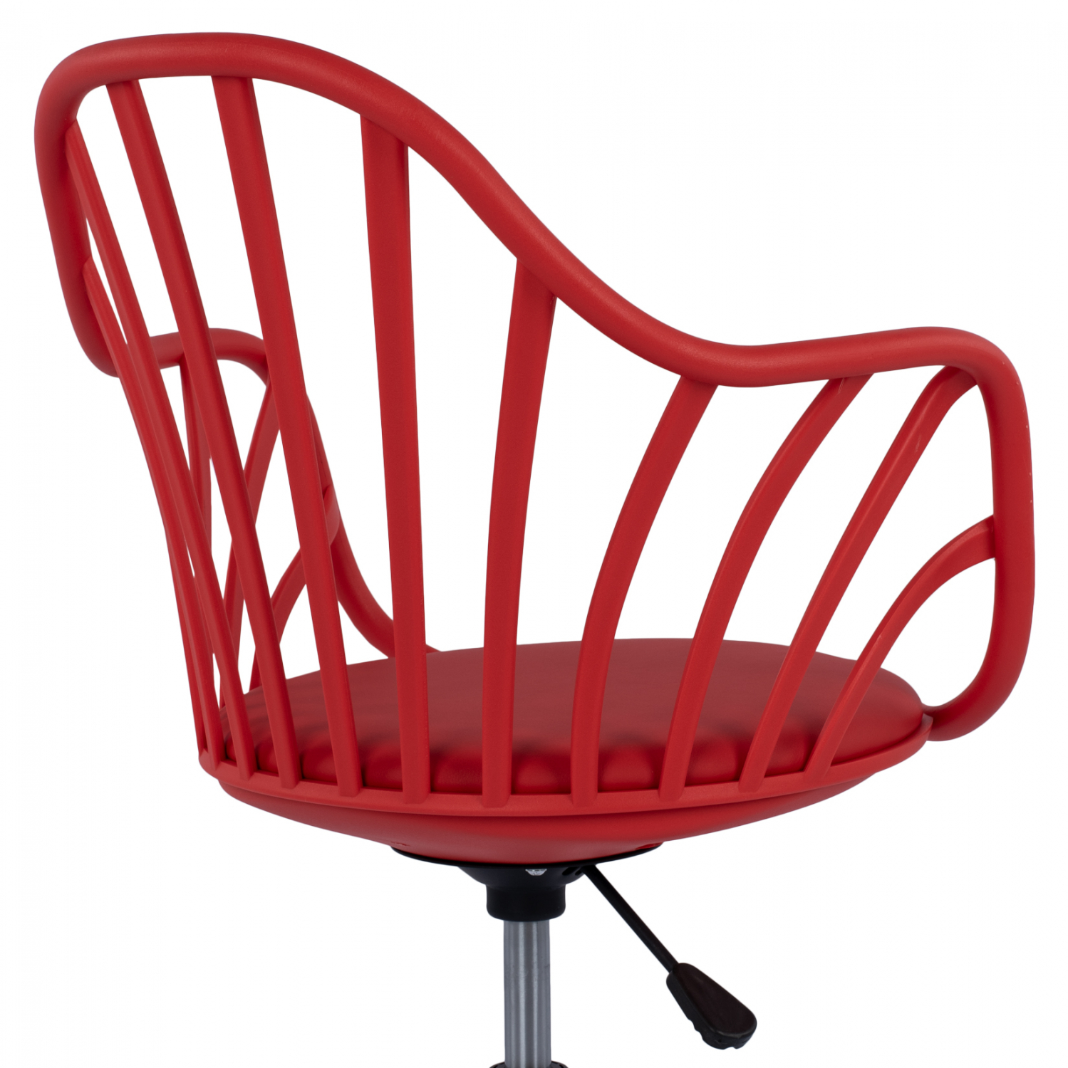 ΚΑΡΕΚΛΑ ΓΡΑΦΕΙΟΥ BECKY HM8457.04 ΣΕ ΚΟΚΚΙΝΟ ΧΡΩΜΑ 57Χ57Χ96 ΕΚ - Image 6