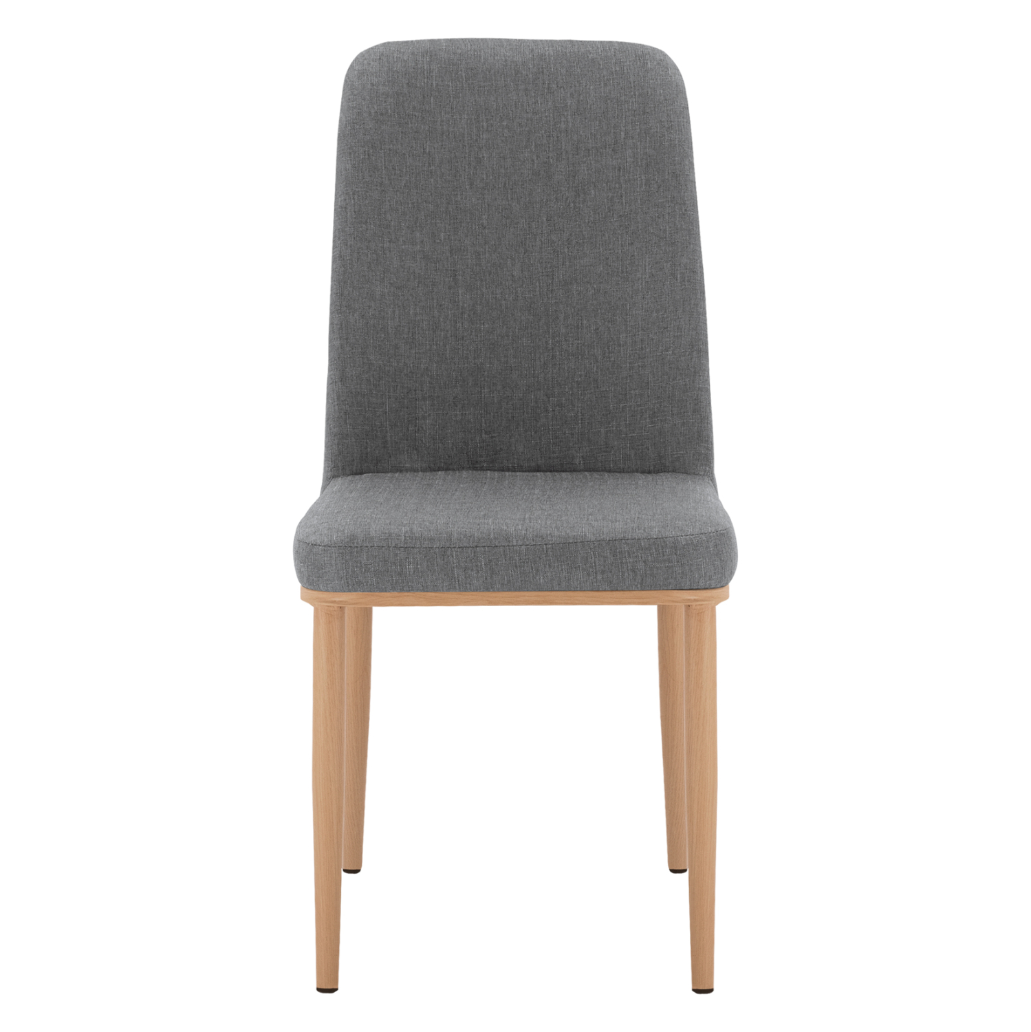 ΚΑΡΕΚΛΑ EILISH ΜΕ ΓΚΡΙ ΥΦΑΣΜΑ & ΜΕΤΑΛΛΙΚΟ ΣΚΕΛΕΤΟ HM8727.01 43X55X92 - Image 3