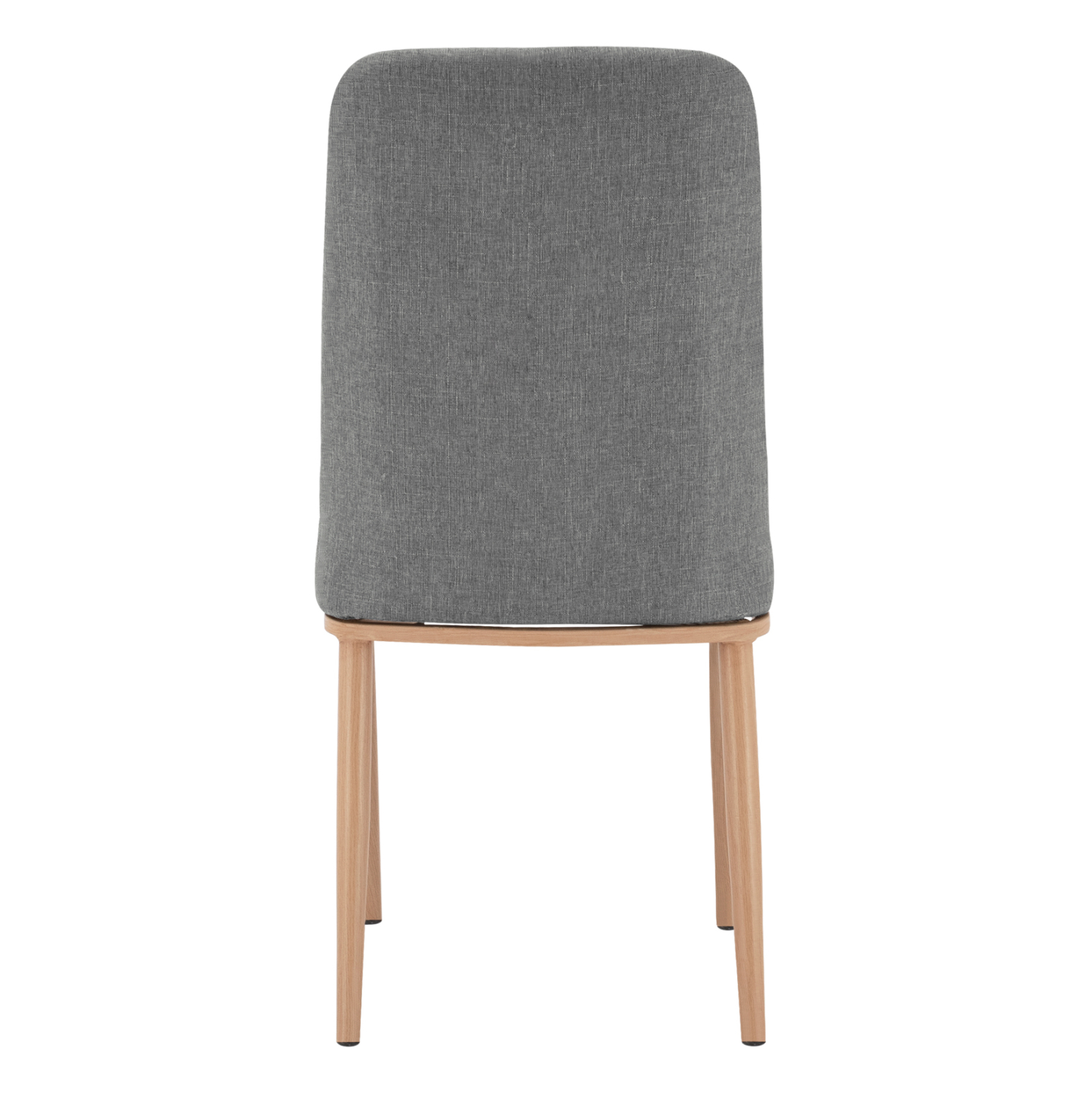 ΚΑΡΕΚΛΑ EILISH ΜΕ ΓΚΡΙ ΥΦΑΣΜΑ & ΜΕΤΑΛΛΙΚΟ ΣΚΕΛΕΤΟ HM8727.01 43X55X92 - Image 5