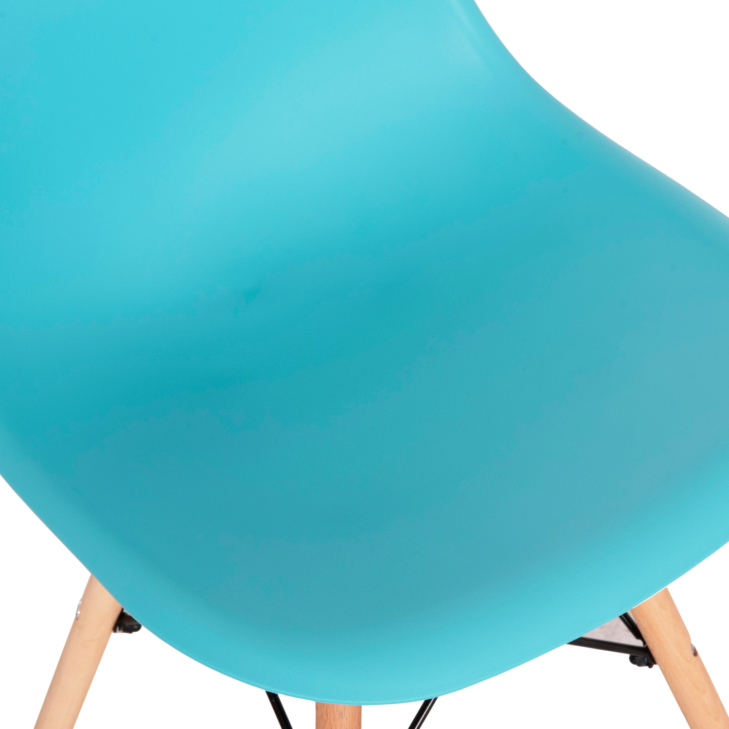 ΚΑΡΕΚΛΑ ΜΕ ΞΥΛΙΝΑ ΠΟΔΙΑ TWIST HM8460.08 PP ΤΙΡΚΟΥΑΖ ΚΑΘΙΣΜΑ 46x54x80Υεκ. - Image 7