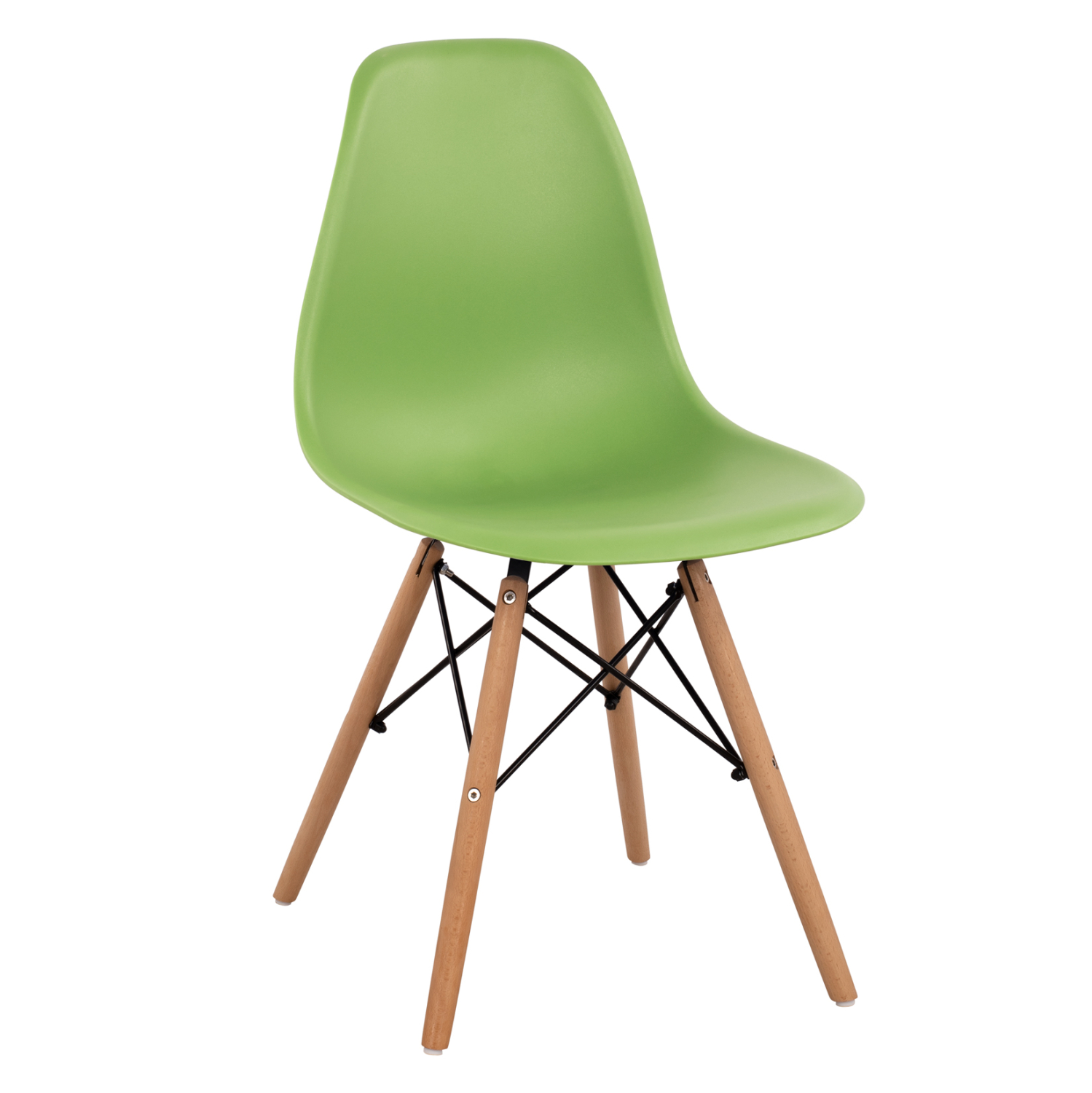 ΚΑΡΕΚΛΑ ΜΕ ΞΥΛΙΝΑ ΠΟΔΙΑ ΚΑΙ ΚΑΘΙΣΜΑ TWIST PP ΛΑΧΑΝΙ HM8460.07 46x50x82 εκ.