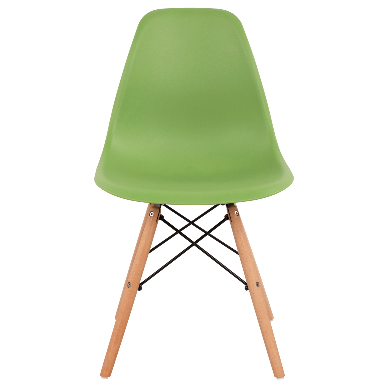 ΚΑΡΕΚΛΑ ΜΕ ΞΥΛΙΝΑ ΠΟΔΙΑ ΚΑΙ ΚΑΘΙΣΜΑ TWIST PP ΛΑΧΑΝΙ HM8460.07 46x50x82 εκ. - Image 3