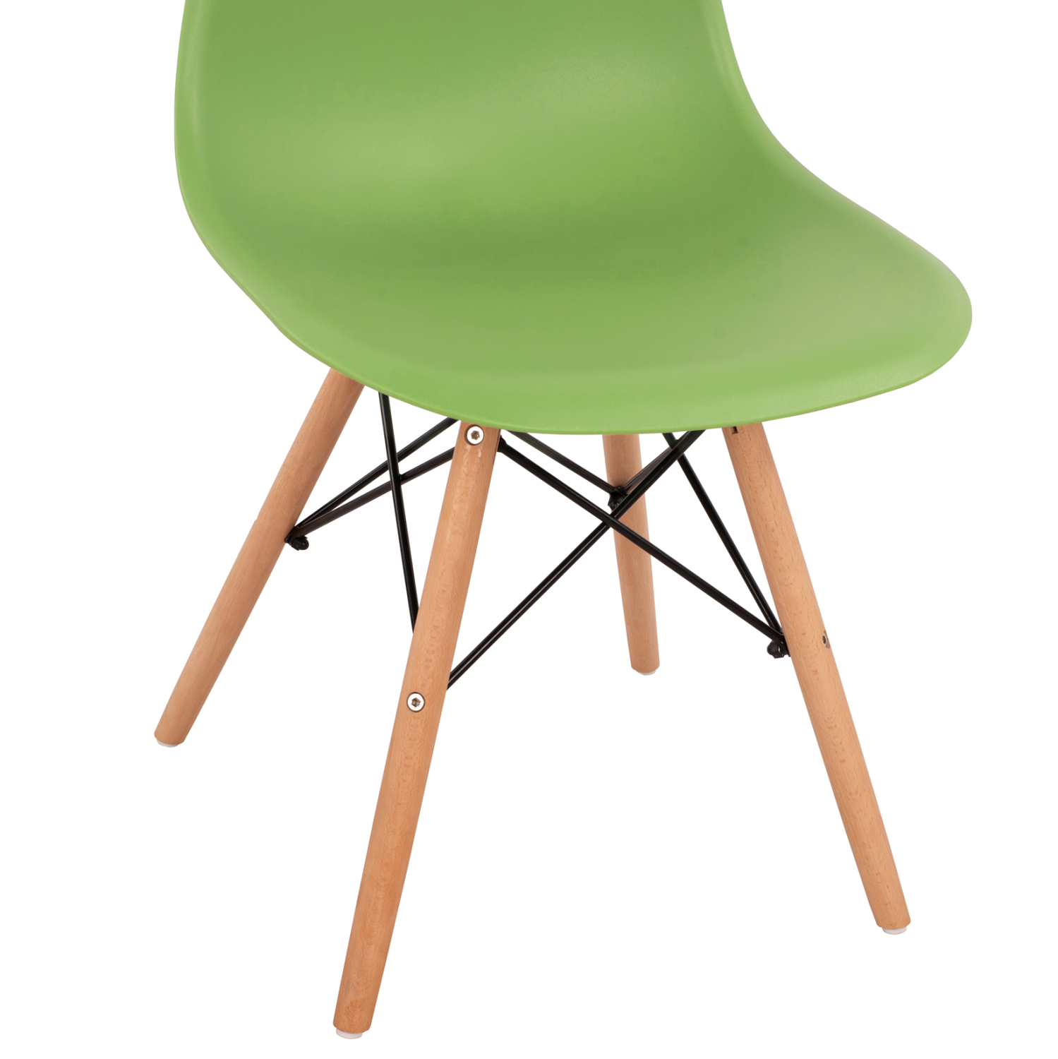 ΚΑΡΕΚΛΑ ΜΕ ΞΥΛΙΝΑ ΠΟΔΙΑ ΚΑΙ ΚΑΘΙΣΜΑ TWIST PP ΛΑΧΑΝΙ HM8460.07 46x50x82 εκ. - Image 8