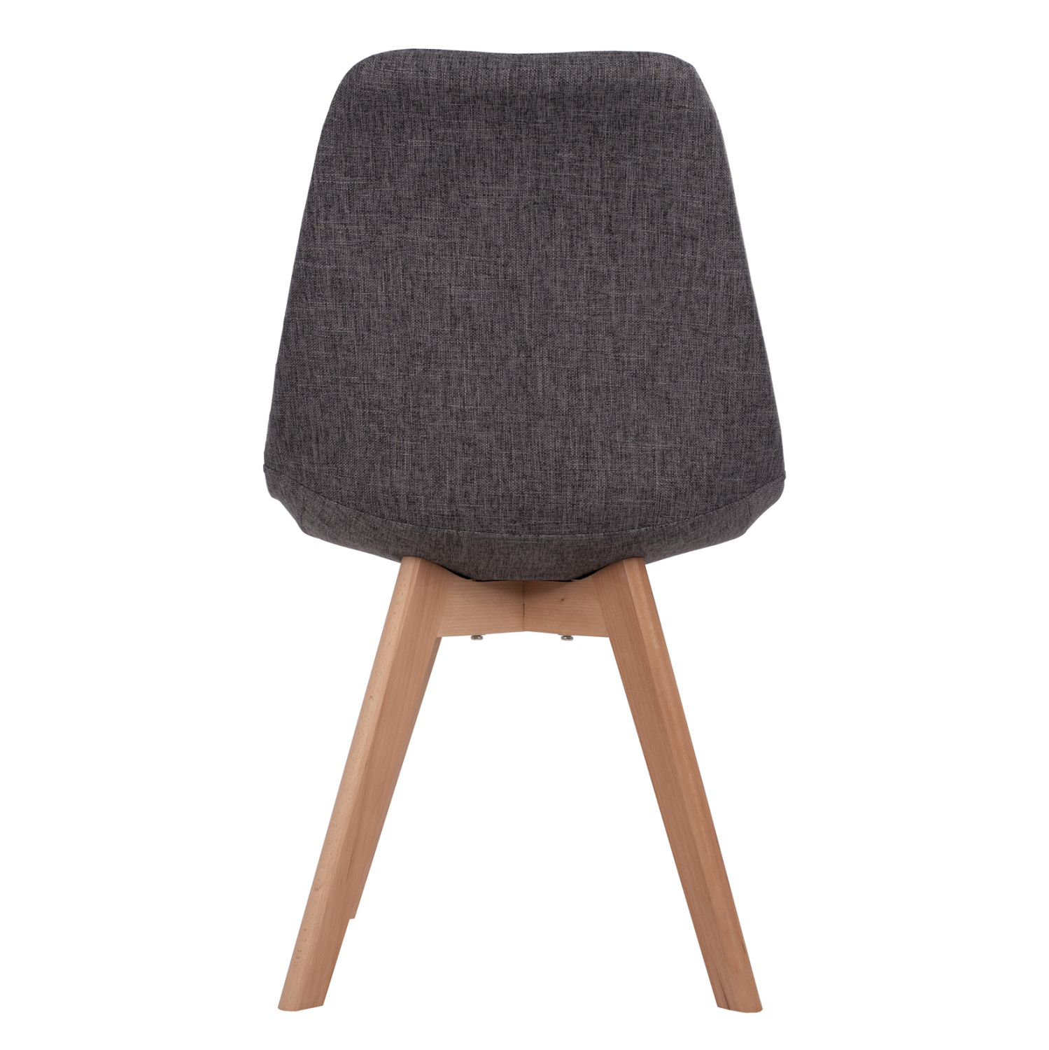 ΚΑΡΕΚΛΑ VEGAS ΜΕ ΞΥΛΙΝΑ ΠΟΔΙΑ ΚΑΙ ΜΕ ΥΦΑΣΜΑ ΓΚΡΙ HM0033.50 48Χ55Χ82 ΕΚ - Image 5