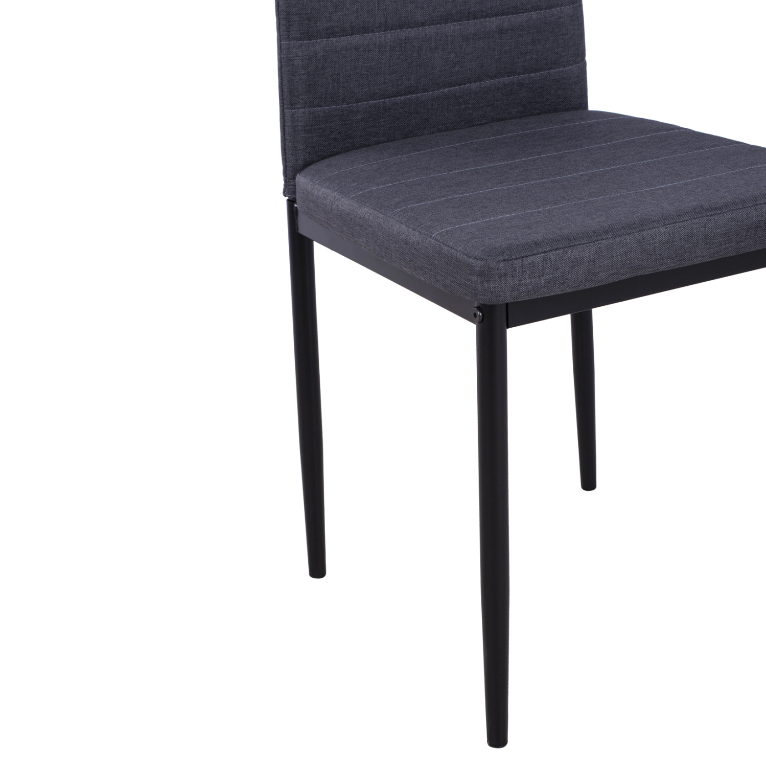 ΚΑΡΕΚΛΑ ΜΕΤΑΛΛΙΚΗ LADY HM0037.20 ΓΚΡΙ ΥΦΑΣΜΑ ΜΕΤΑΛΛΙΚΟ ΣΚΕΛΕΤΟ K/D 40x48x95 - Image 9