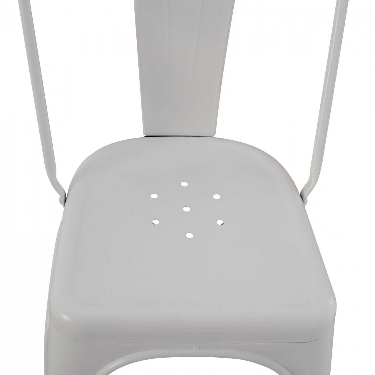 ΚΑΡΕΚΛΑ ΜΕΤΑΛΛΙΚΗ MELITA ΣΕ ΛΕΥΚΟ MAT 43x50x82Υ εκ. HM8641.21 - Image 7