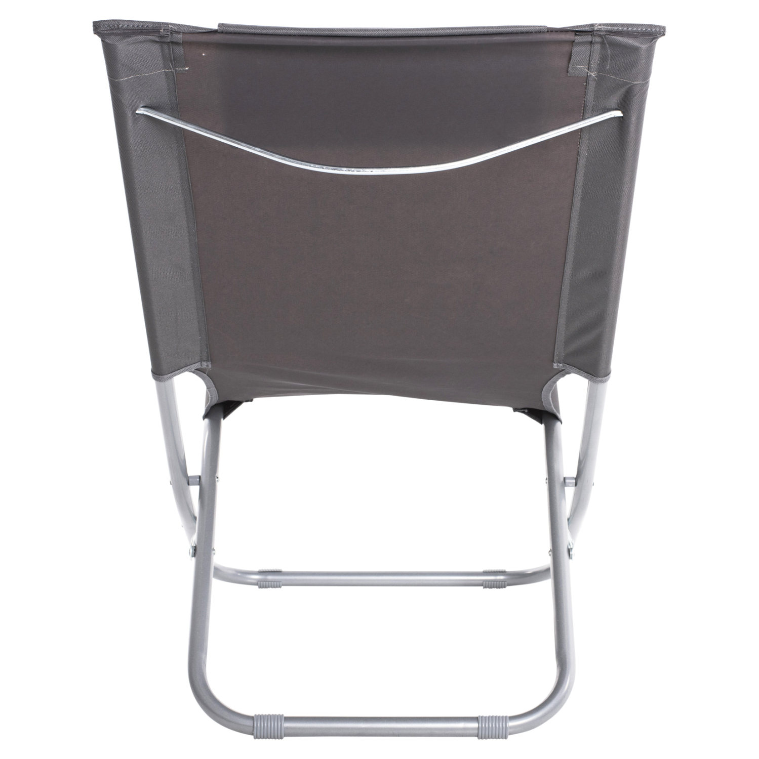 ΚΑΡΕΚΛΑΚΙ ΠΑΡΑΛΙΑΣ NALIN HM5150.01 ΜΕΤΑΛΛΙΚΟ ΨΗΛΗ ΠΛΑΤΗ ΜΕ ΥΦΑΣΜΑ ΓΚΡΙ 48x77,5x72Υ εκ. - Image 5