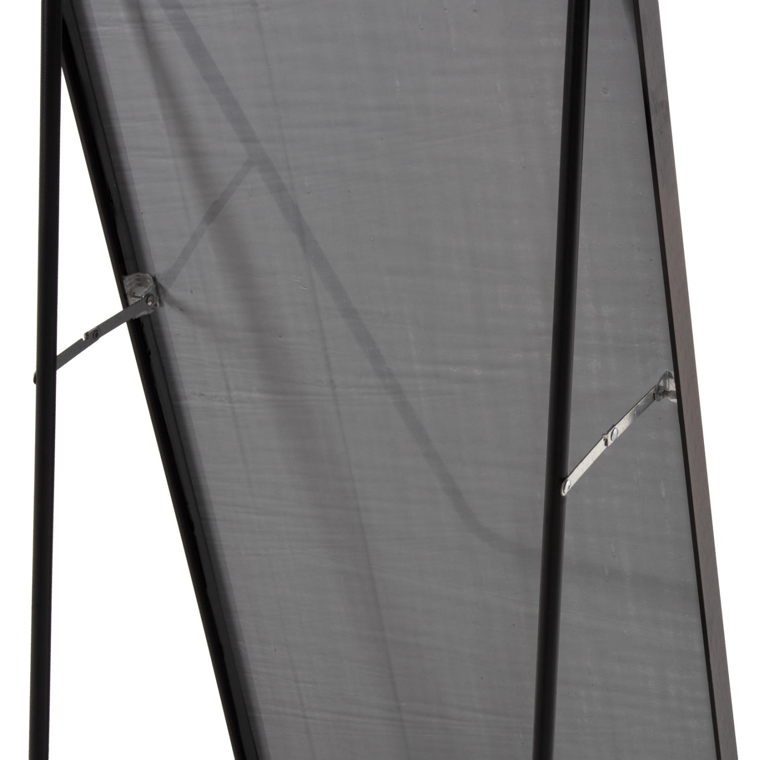 ΚΑΘΡΕΠΤΗΣ ΔΑΠΕΔΟΥ ΒOELY HM9577.01 ΣΚΕΛΕΤΟΣ ΑΛΟΥΜΙΝΙΟΥ ΣΕ ΜΑΥΡΟ ΧΡΩΜΑ 40x35x160Υεκ. - Image 6