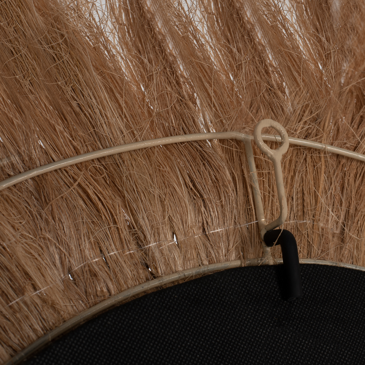 ΚΑΘΡΕΠΤΗΣ ΣΤΡΟΓΓΥΛΟΣ ΜΕ ΠΛΑΙΣΙΟ ΑΠΟ ΑΜΠΑΚΑ ΣΕ ΧΡΩΜΑ ΦΥΣΙΚΟ Φ90x4,5x90Yεκ. HM7730 - Image 5