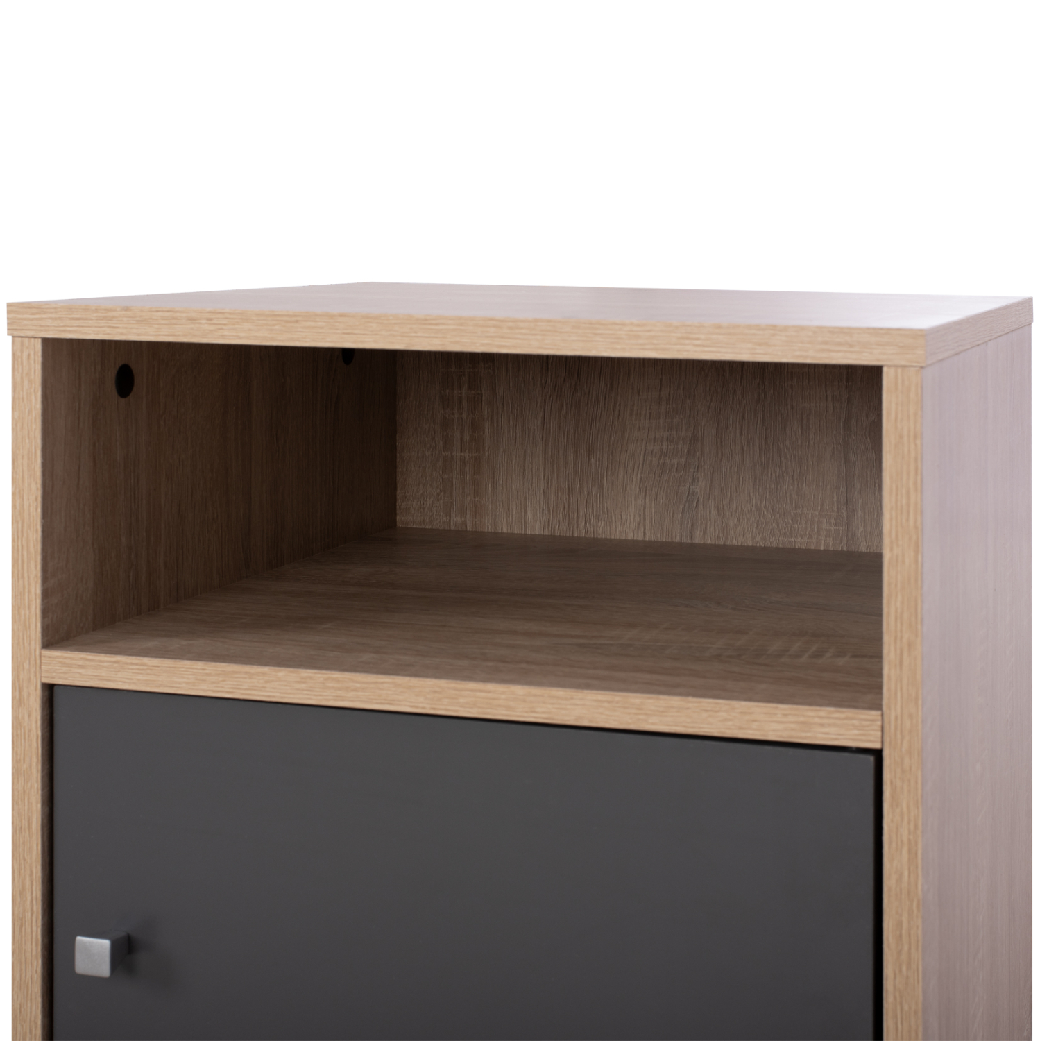 ΚΟΜΟΔΙΝΟ ΜΕΛΑΜΙΝΗΣ MALORY SONAMA-ΓΚΡΙ 40x40x50Yεκ.HM2205.04 - Image 4