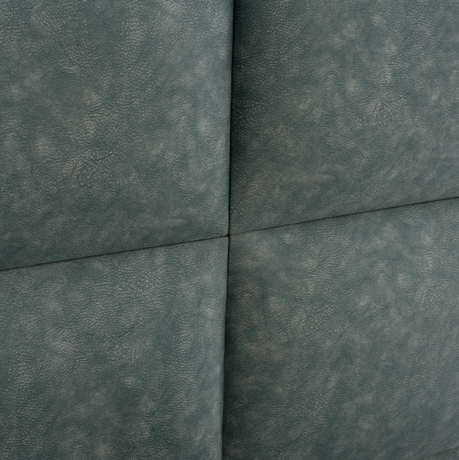 ΚΡΕΒΑΤΙ MILO ΑΠΟ ΠΡΑΣΙΝΟ ΥΦΑΣΜΑ τύπου NUBUCK HM652.27 ΓΙΑ ΣΤΡΩΜΑ 90x200 εκ. - Image 4