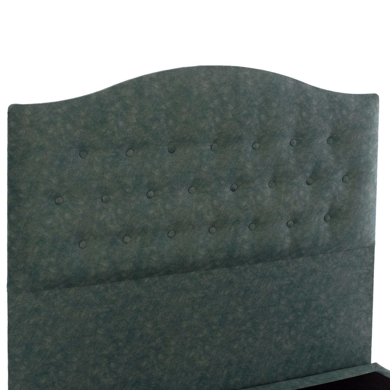 ΚΡΕΒΑΤΙ MALENA ΑΠΟ ΠΡΑΣΙΝΟ ΥΦΑΣΜΑ τύπου NUBUCK, HM647.27 ΓΙΑ ΣΤΡΩΜΑ 120x200 εκ. - Image 5