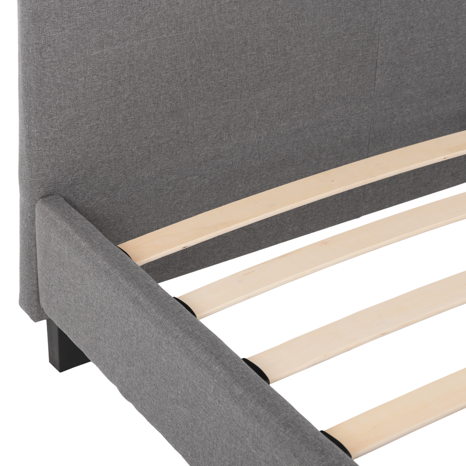 ΚΡΕΒΑΤΙ BECCA ΑΠΟ ΥΦΑΣΜΑ ΓΚΡΙ HM553.11 ΓΙΑ ΣΤΡΩΜΑ 150x200 EK. - Image 5