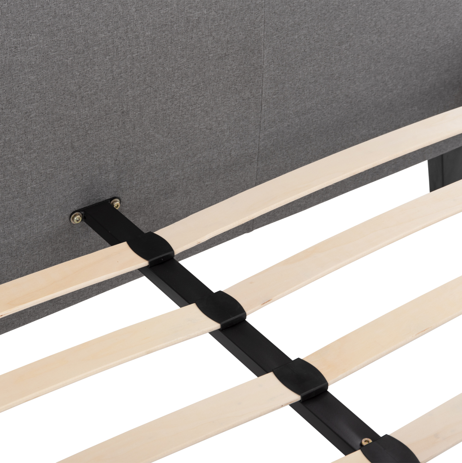 ΚΡΕΒΑΤΙ BECCA ΑΠΟ ΥΦΑΣΜΑ ΓΚΡΙ HM553.11 ΓΙΑ ΣΤΡΩΜΑ 150x200 EK. - Image 9