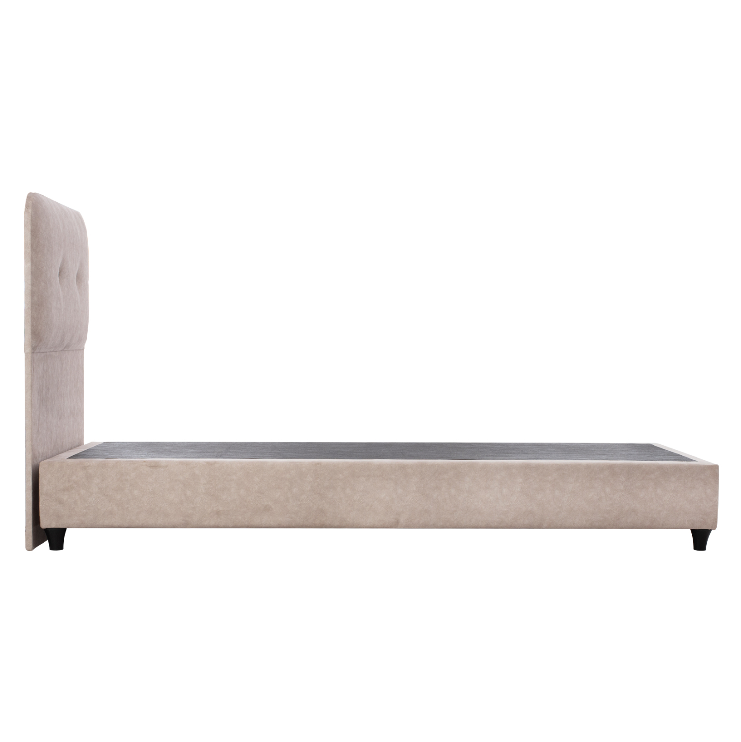 ΚΡΕΒΑΤΙ DOLORES ΜΠΕΖ ΥΦΑΣΜΑ HM649.22 ΓΙΑ ΣΤΡΩΜΑ 90x200 εκ. - Image 4