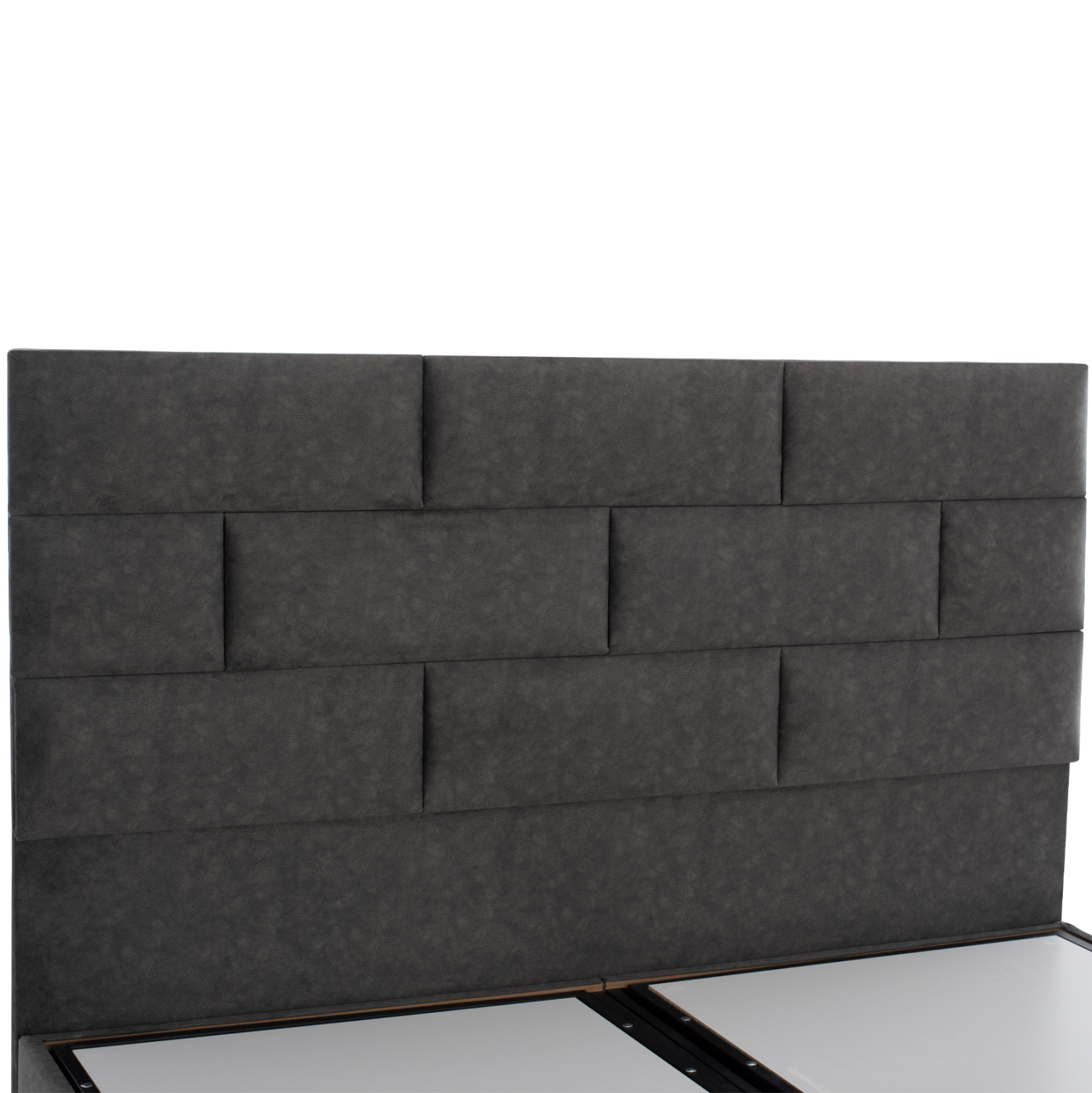 ΚΡΕΒΑΤΙ HM627.20 SOLEDAD, ΜΕ ΑΠΟΘΗΚΕΥΤΙΚΟ,ΓΚΡΙ ΥΦΑΣΜΑ, 160x200 εκ. - Image 6