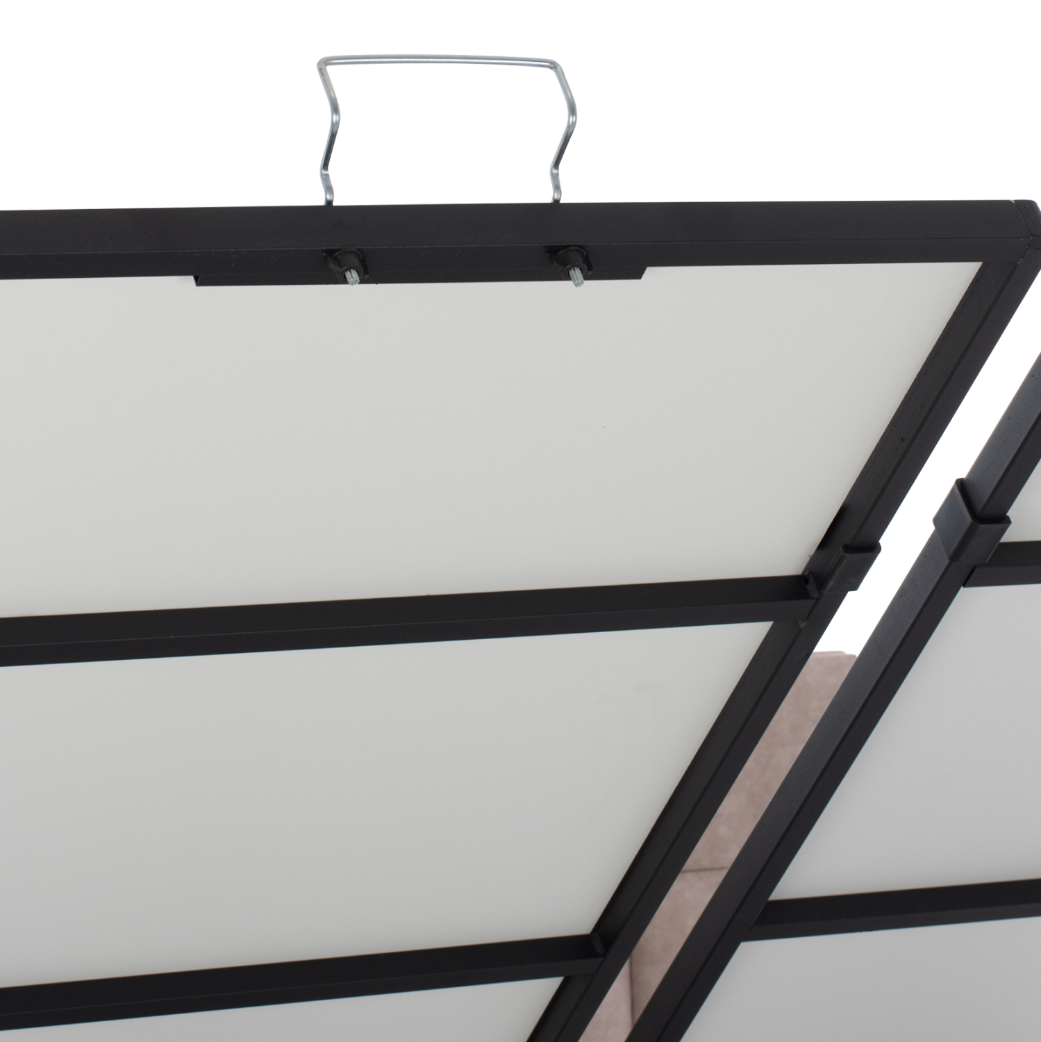 ΚΡΕΒΑΤΙ HM627.22 SOLEDAD, ΜΕ ΑΠΟΘΗΚΕΥΤΙΚΟ, ΜΠΕΖ ΥΦΑΣΜΑ, 160x200 εκ - Image 8