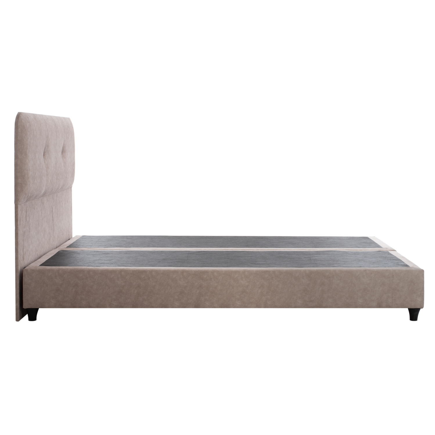 ΚΡΕΒΑΤΙ HM637.22 DOLORES ΜΠΕΖ ΥΦΑΣΜΑ τ.NUBUCK, 150x200 εκ. - Image 4