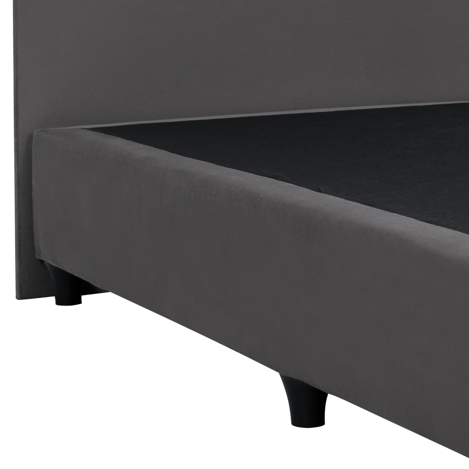 ΚΡΕΒΑΤΙ MALENA ΑΠΟ ΓΚΡΙ ΒΕΛΟΥΔΟ HM647.10 ΓΙΑ ΣΤΡΩΜΑ 120x200 εκ. - Image 6