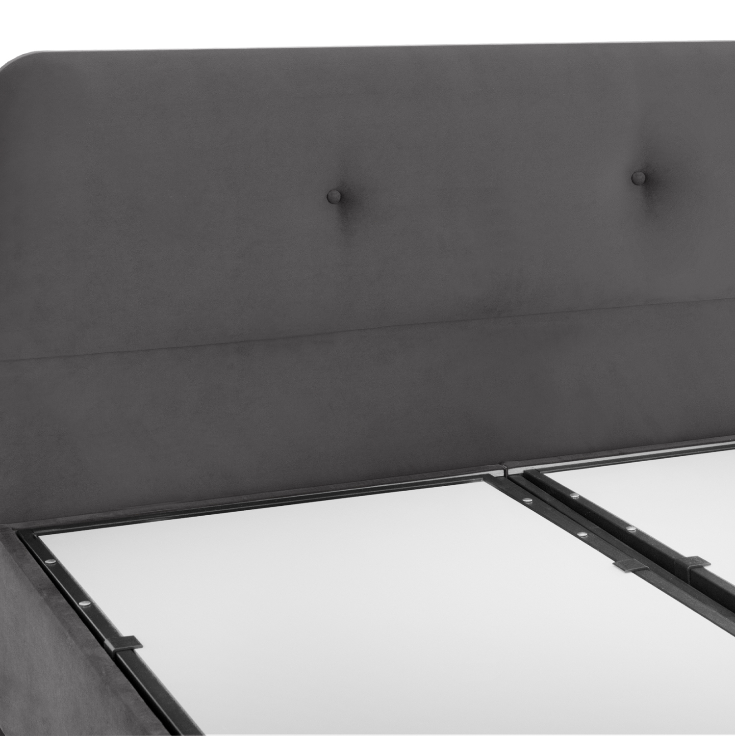 ΚΡΕΒΑΤΙ DOLORES ΜΕ ΑΠΟΘΗΚΕΥΤΙΚΟ ΓΚΡΙ ΒΕΛΟΥΔΟ HM631.10 ΓΙΑ ΣΤΡΩΜΑ 160x200 εκ. - Image 6