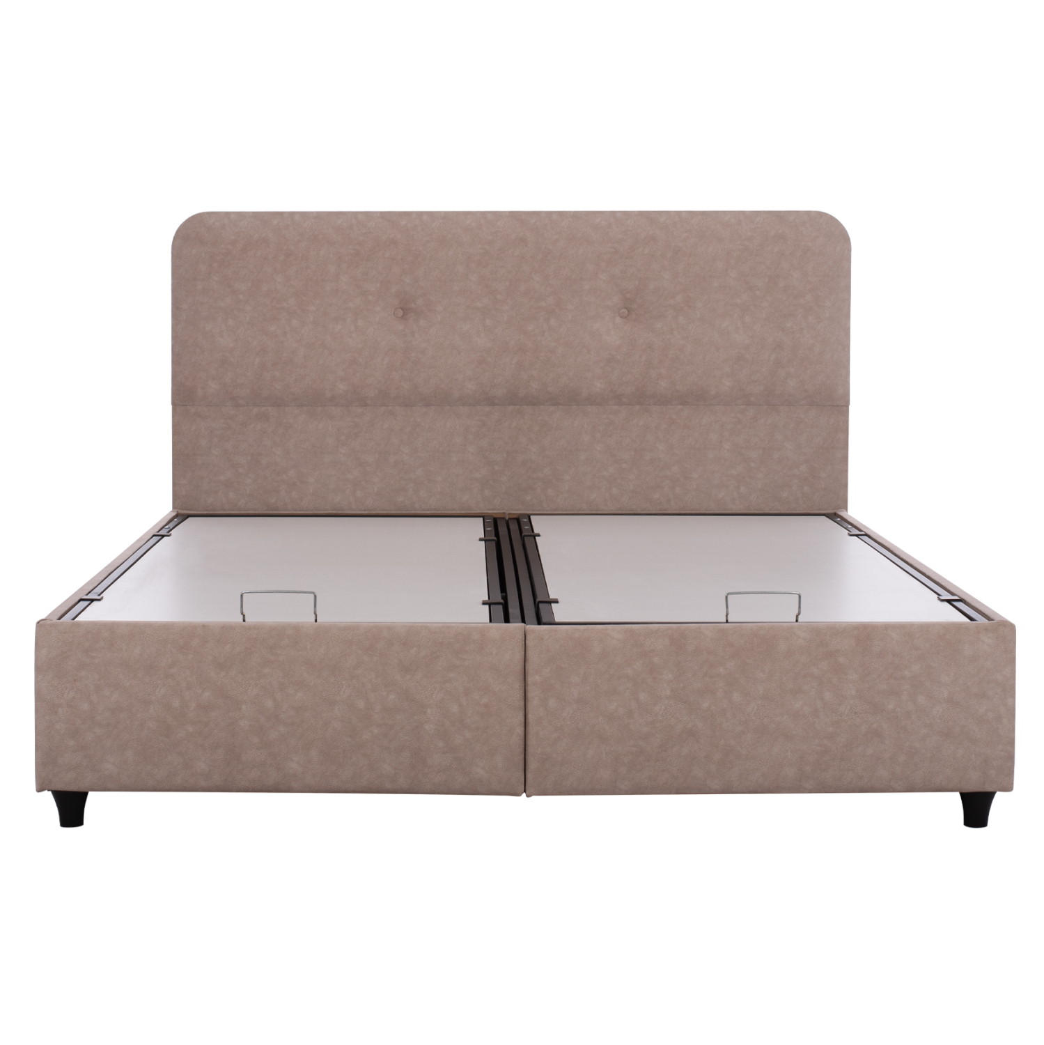 ΚΡΕΒΑΤΙ DOLORES ΜΕ ΑΠΟΘΗΚΕΥΤΙΚΟ ΜΠΕΖ ΥΦΑΣΜΑ HM631.22 ΓΙΑ ΣΤΡΩΜΑ 160x200 εκ. - Image 3