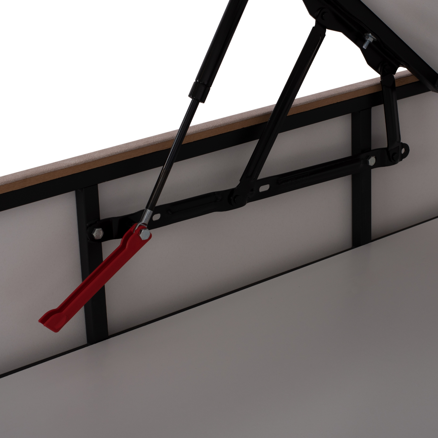 ΚΡΕΒΑΤΙ MALENA ΜΕ ΑΠΟΘΗΚΕΥΤΙΚΟ ΜΠΕΖ ΥΦΑΣΜΑ Τ. NUBUK HM624.22 ΓΙΑ ΣΤΡΩΜΑ 160x200 εκ. - Image 9