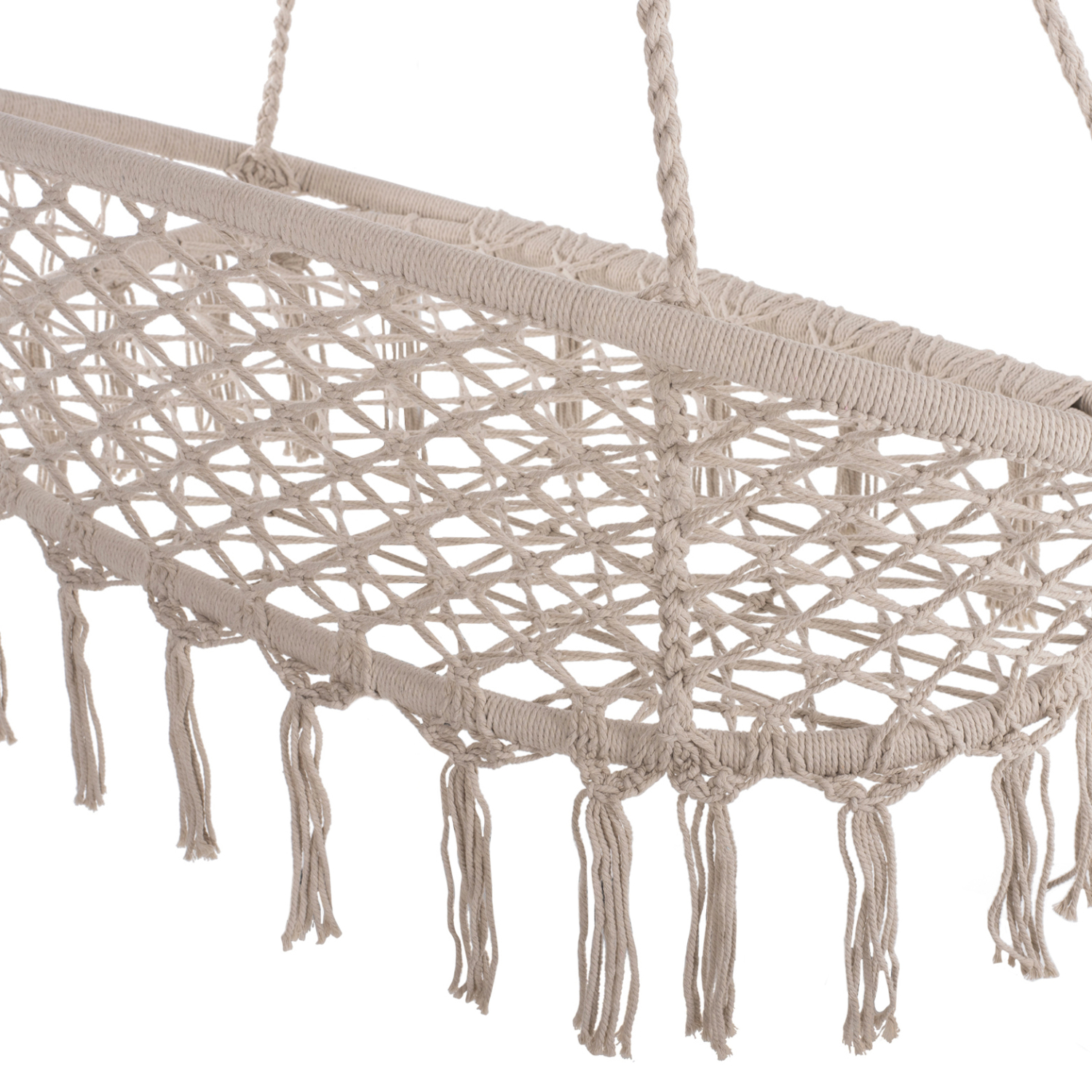 ΚΡΕΜΑΣΤΗ 2ΘΕΣΙΑ ΦΩΛΙΑ ΜΑΚΡΑΜΕ NEENA ΣΕ ΜΠΕΖ ΧΡΩΜΑ HM5769 130x67x120-140Yεκ. - Image 6