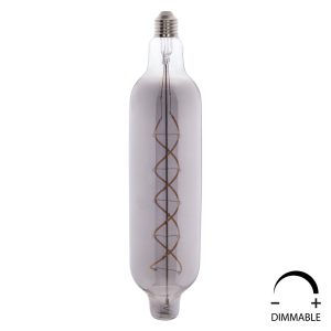 ΛΑΜΠΤΗΡΑΣ JHD-NW7775 LED FILAMENT 8W E27 3000K SMOKE COLOR DIMMABLE HM4055.03