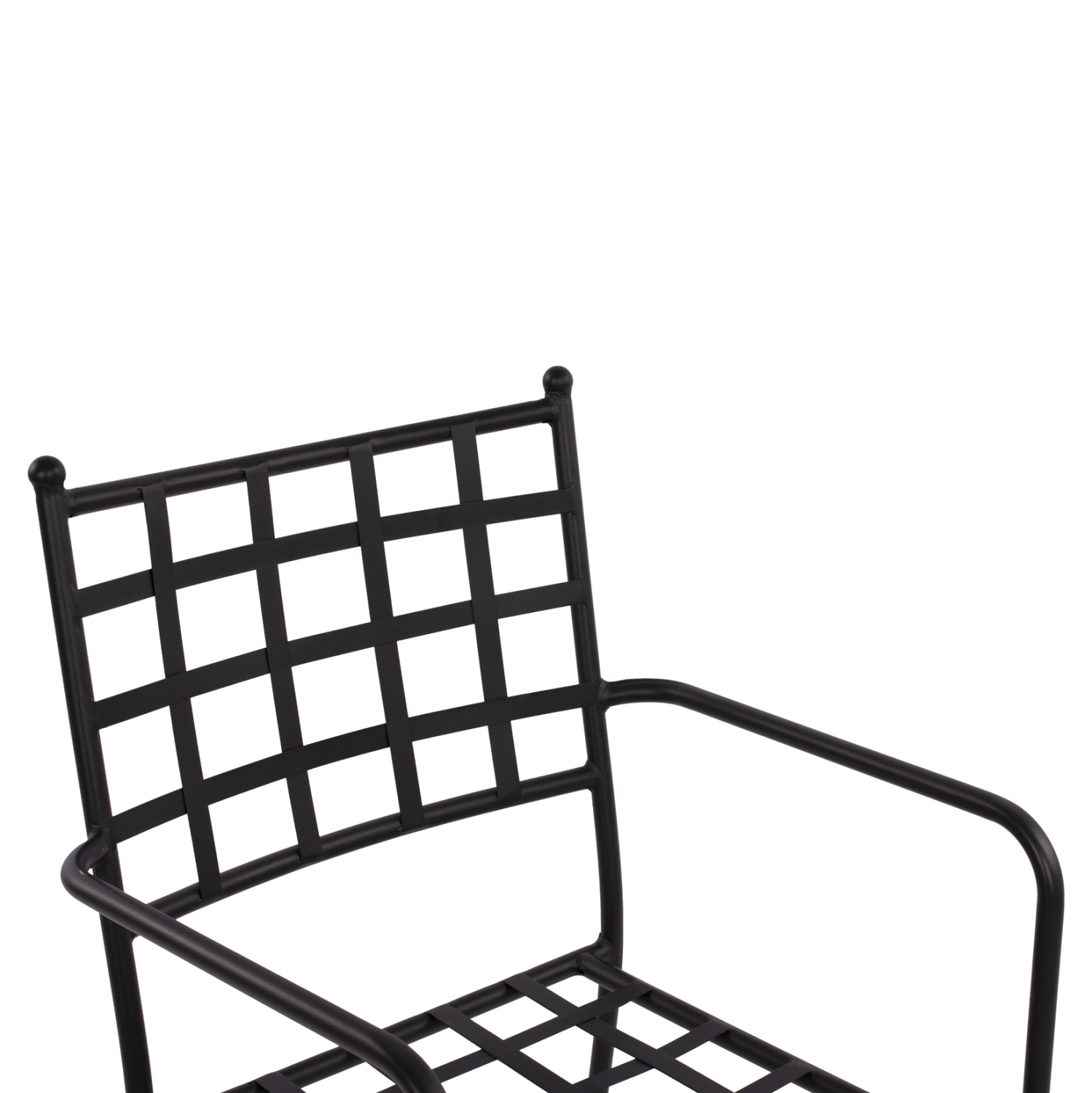 ΜΕΤΑΛΛΙΚΗ ΠΟΛΥΘΡΟΝΑ REAGAN HM5508 ΣΕ ΜΑΥΡΗ ΑΠΟΧΡΩΣΗ 46x58x88 cm - Image 6