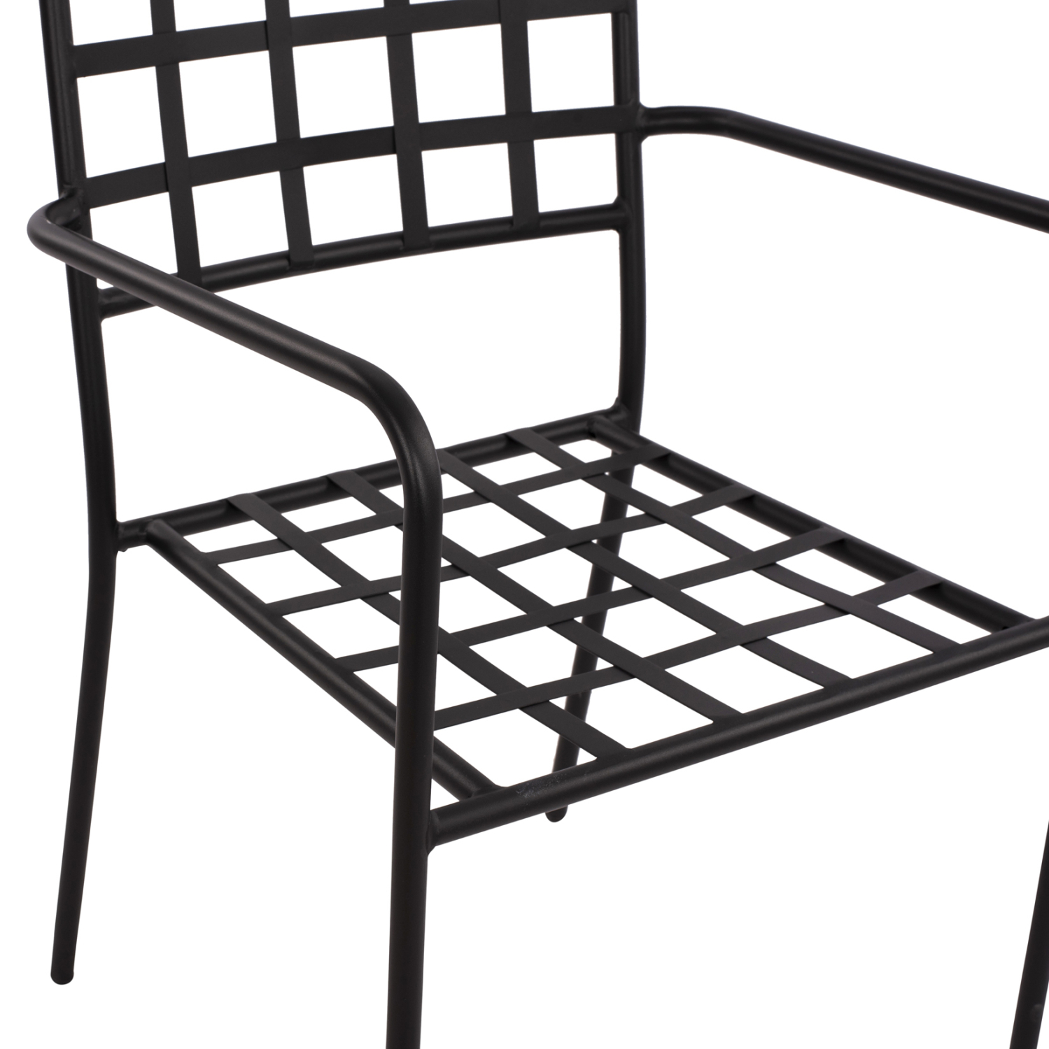 ΜΕΤΑΛΛΙΚΗ ΠΟΛΥΘΡΟΝΑ REAGAN HM5508 ΣΕ ΜΑΥΡΗ ΑΠΟΧΡΩΣΗ 46x58x88 cm - Image 7