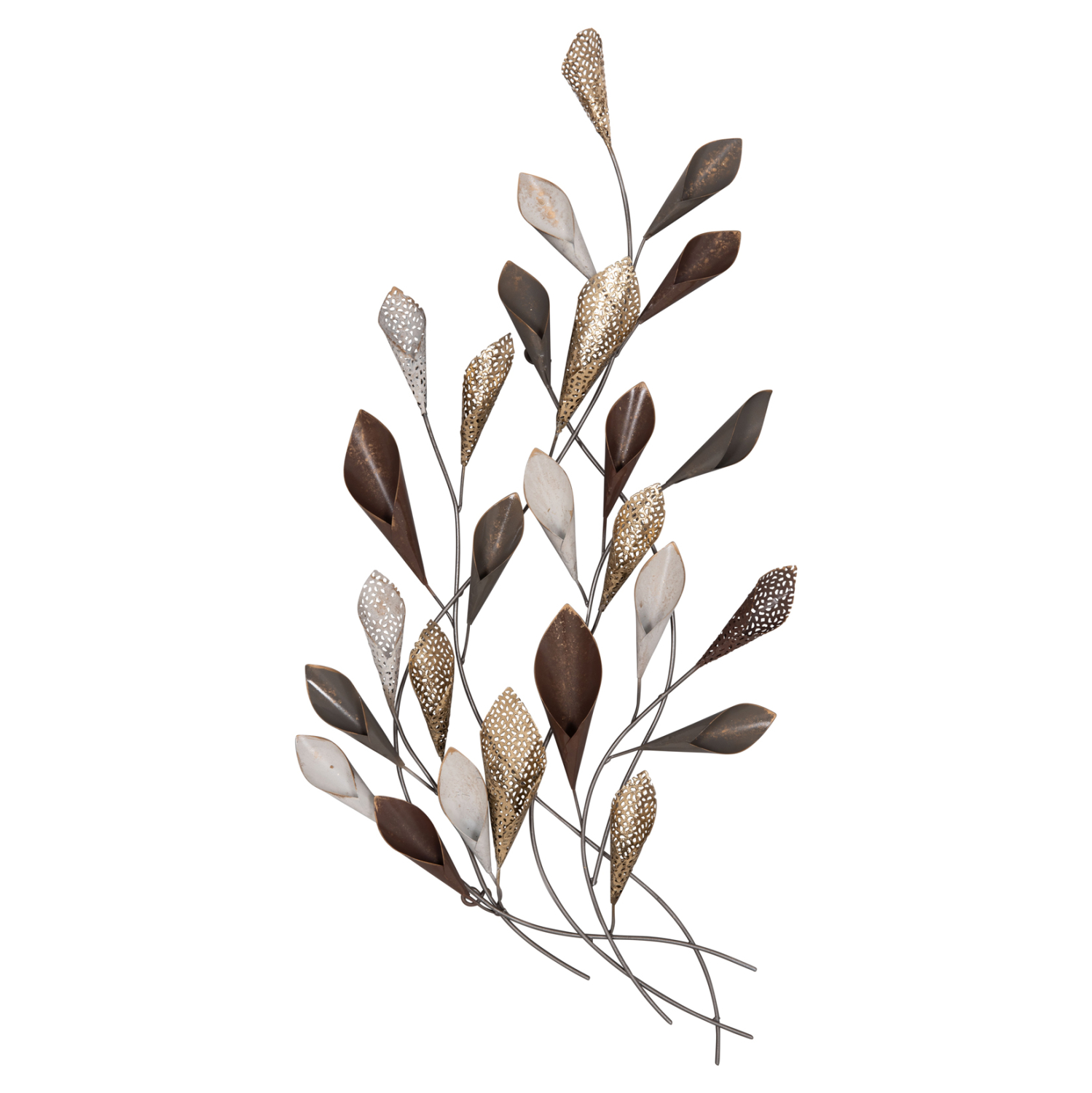 ΜΕΤΑΛΛΙΚΟ ΔΙΑΚΟΣΜΗΤΙΚΟ ΤΟΙΧΟΥ HM7159 ΑΝΘΡΑΚΙ ΧΡΥΣΟ 44x5,5x87Y εκ.