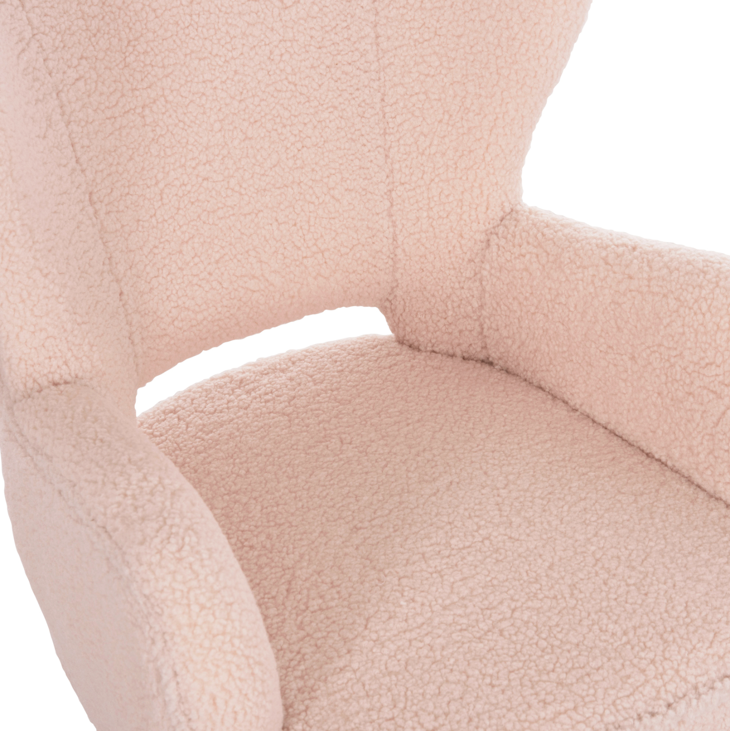 ΜΠΕΡΖΕΡΑ ΠΟΛΥΘΡΟΝΑ MYLIE ΜΠΟΥΚΛΕ ΥΦΑΣΜΑ ΕΚΡΟΥ HM8394.20 66x76x90Υ εκ. - Image 7