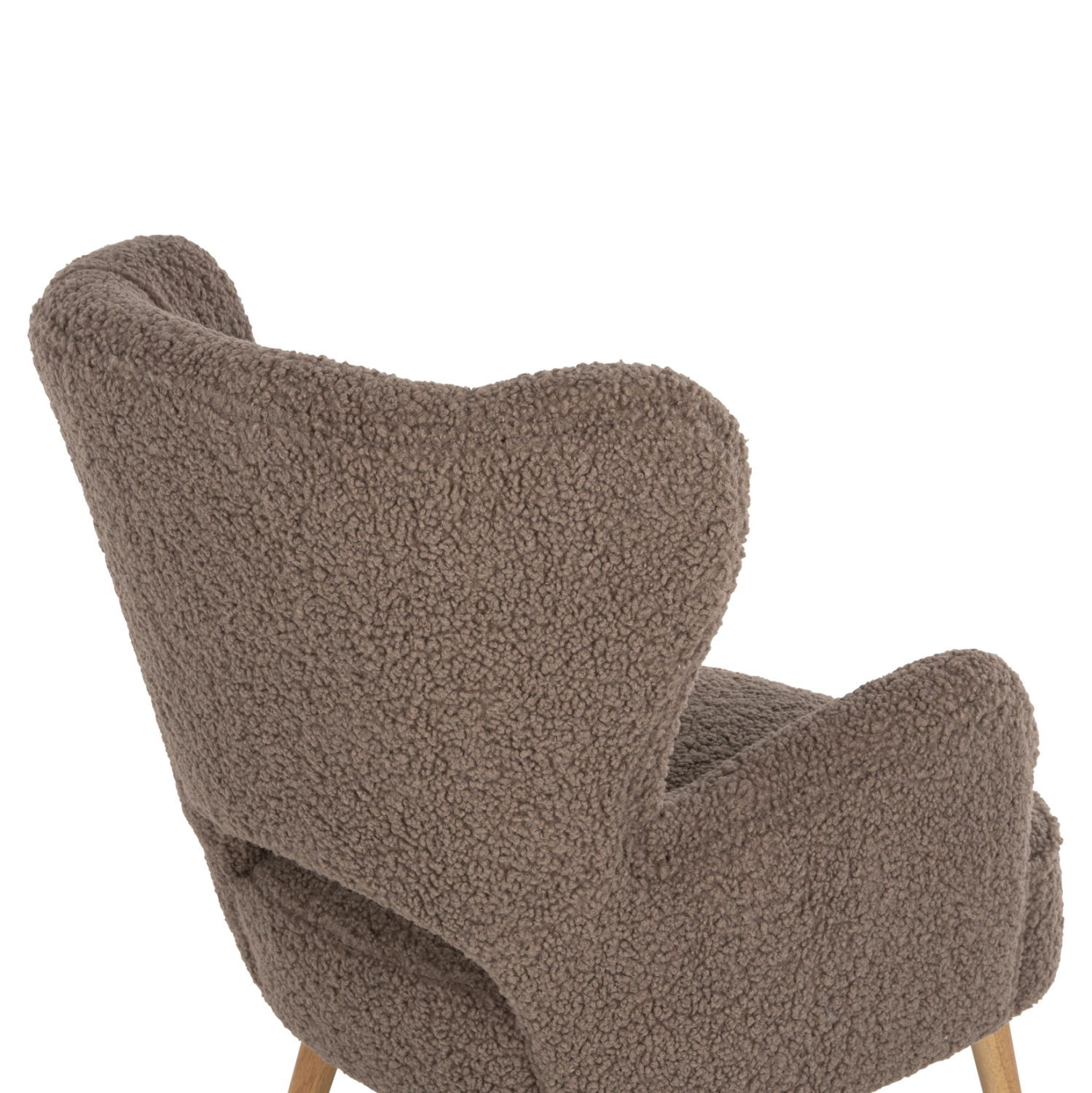 ΜΠΕΡΖΕΡΑ ΠΟΛΥΘΡΟΝΑ MYLIE ΜΠΟΥΚΛΕ ΥΦΑΣΜΑ ΚΑΦΕ ΑΝΟΙΧΤΟ HM8394.25 67x75x93Υ εκ. - Image 8