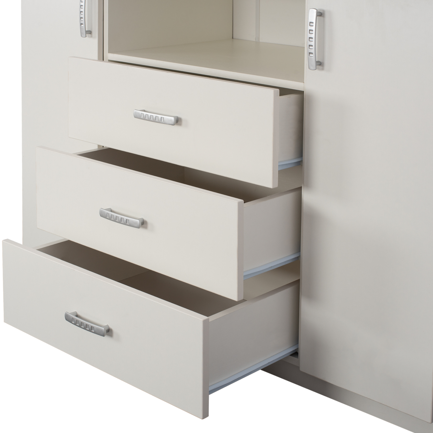 ΜΠΟΥΦΕΣ ΜΕ 2 ΝΤΟΥΛΑΠΙΑ Κ 3 ΣΥΡΤΑΡΙΑ ADLER ΛΕΥΚΟΣ HM2430.03 120X45X85Y εκ. - Image 7