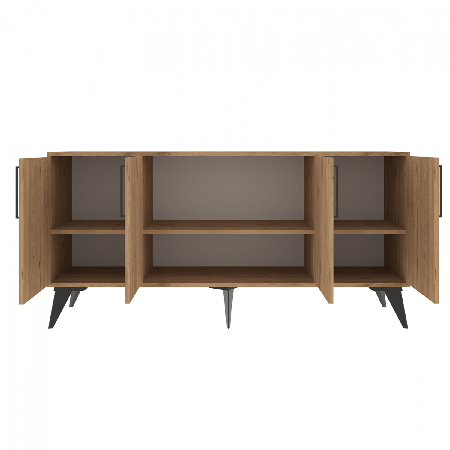 ΜΠΟΥΦΕΣ ΣΕ ΦΥΣΙΚΟ ΧΡΩΜΑ HM9252.01 160x41x79 εκ. - Image 4