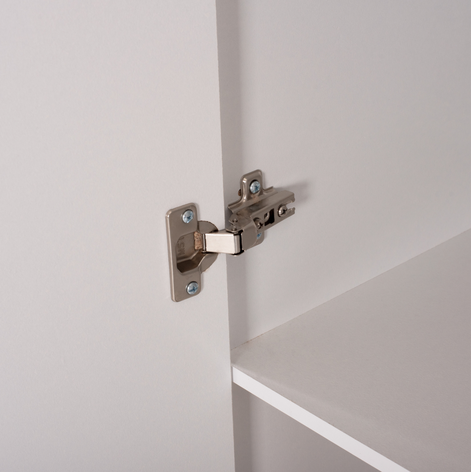 ΝΤΟΥΛΑΠΑ 2ΦΥΛΛΗ BAILEY ΜΕ ΤΡΙΑ ΡΑΦΙΑ HM337.05 ΜΕΛΑΜΙΝΗ ΛΕΥΚΗ 60Χ43Χ181Υεκ. - Image 6