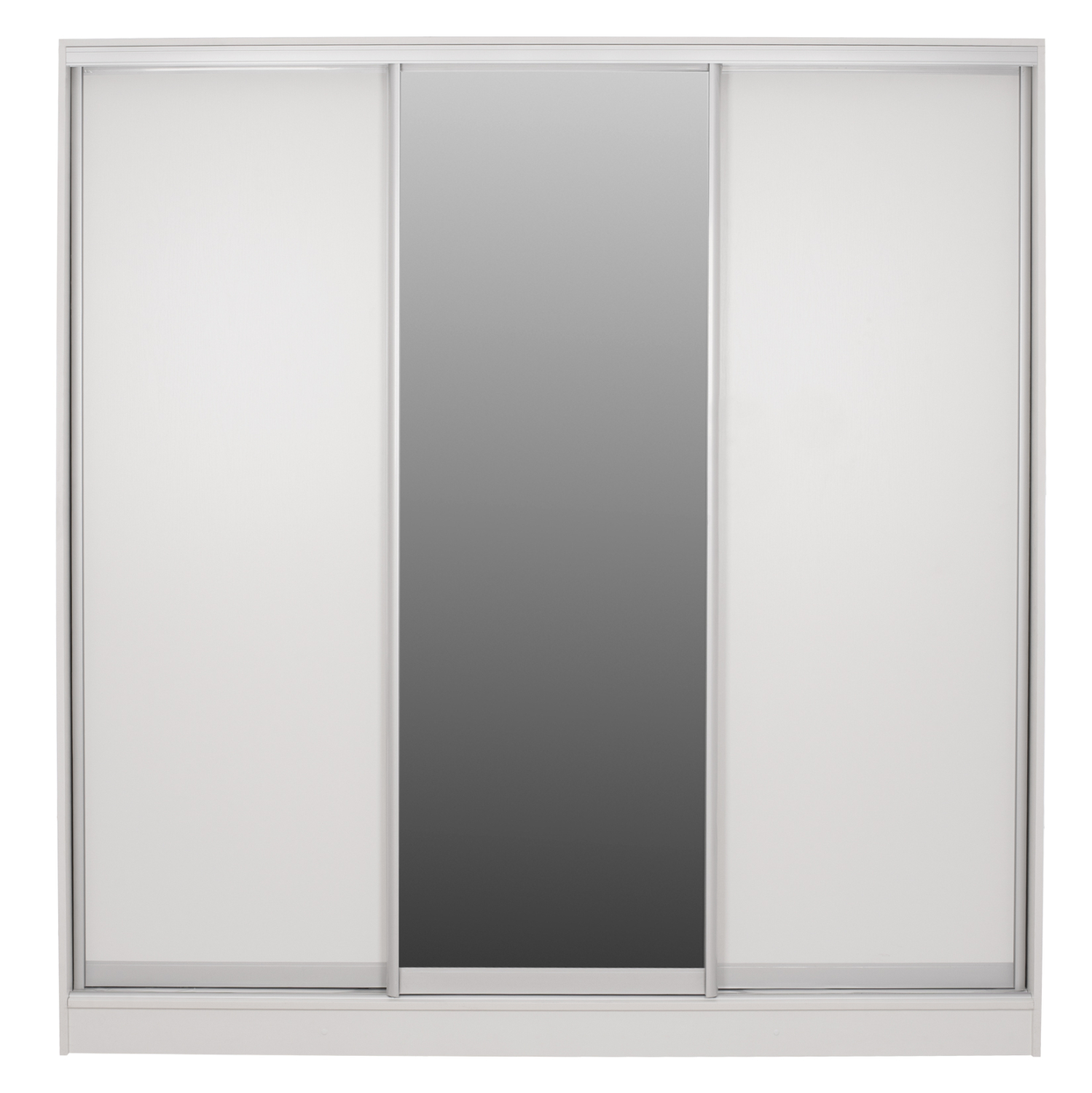 ΝΤΟΥΛΑΠΑ ΣΥΡΟΜΕΝΗ ADLER ΜΕΛΑΜΙΝΗΣ ΛΕΥΚΗ ΜΕ ΚΑΘΡΕΠΤΗ HM2435.03 200X60X210Υεκ - Image 3