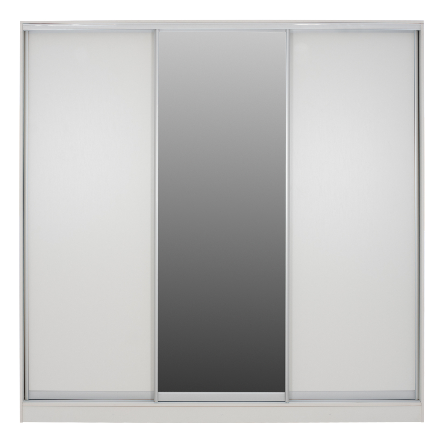 ΝΤΟΥΛΑΠΑ ΣΥΡΟΜΕΝΗ ADLER ΜΕΛΑΜΙΝΗΣ ΛΕΥΚΗ ΜΕ ΚΑΘΡΕΦΤΗ 3ΦΥΛΛΗ HM2462.03 240x60x240 εκ. - Image 3