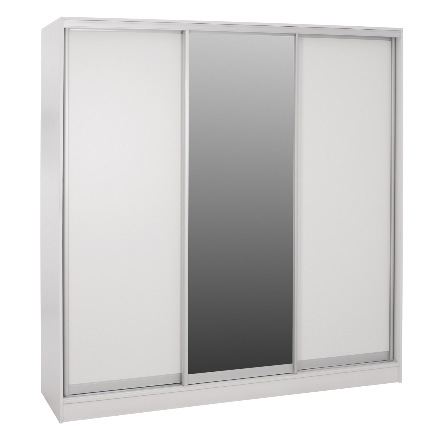 ΝΤΟΥΛΑΠΑ ΣΥΡΟΜΕΝΗ ADLER ΜΕΛΑΜΙΝΗΣ ΛΕΥΚΗ ΜΕ ΚΑΘΡΕΠΤΗ HM2435.03 200X60X210Υεκ