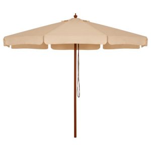 ΟΜΠΡΕΛΑ ΕΠΑΓΓΕΛΜΑΤΙΚΗ WALLER Φ3,00X2,30Y ΜΕ ΞΥΛΙΝΟ ΣΚΕΛΕΤΟ HM6020 ΜΠΕΖ