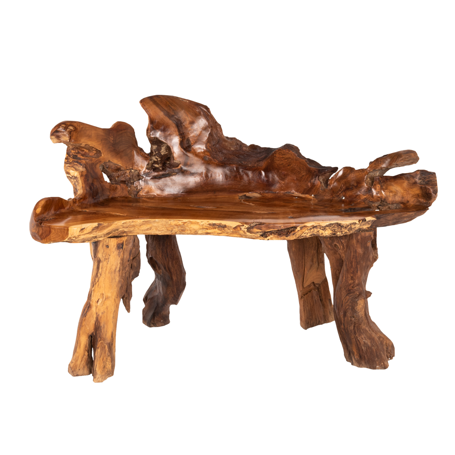 ΠΑΓΚΑΚΙ ΜΑΣΙΦ ΞΥΛΟ ΤEAK ΦΥΣΙΚΟ HM9398 130x52x80Υεκ. - Image 3