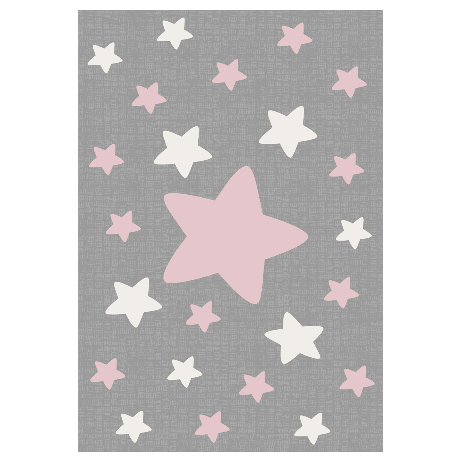 ΠΑΙΔΙΚΟ ΧΑΛΙ ΜΕ ΚΡΟΣΙΑ ΣΕΙΡΑ KIDDER HM7678.03 ΓΚΡΙ-ΡΟΖ-ΛΕΥΚΟ 80Χ150 εκ.