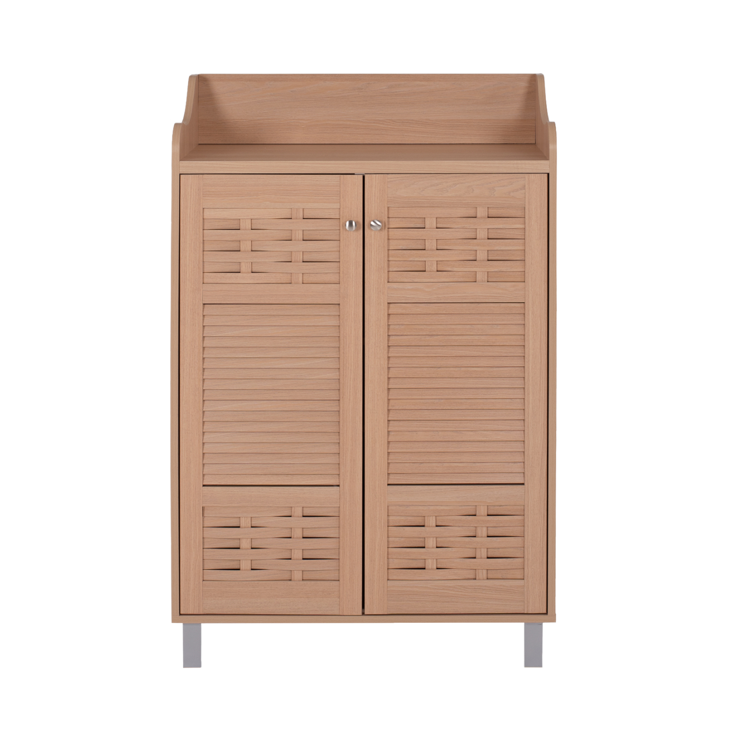 ΠΑΠΟΥΤΣΟΘΗΚΗ-ΝΤΟΥΛΑΠΙ KAILENA HM2230.09 ΜΕΛΑΜΙΝΗ ΣΕ ΦΥΣΙΚΟ 77X40,5X122Υεκ. - Image 3