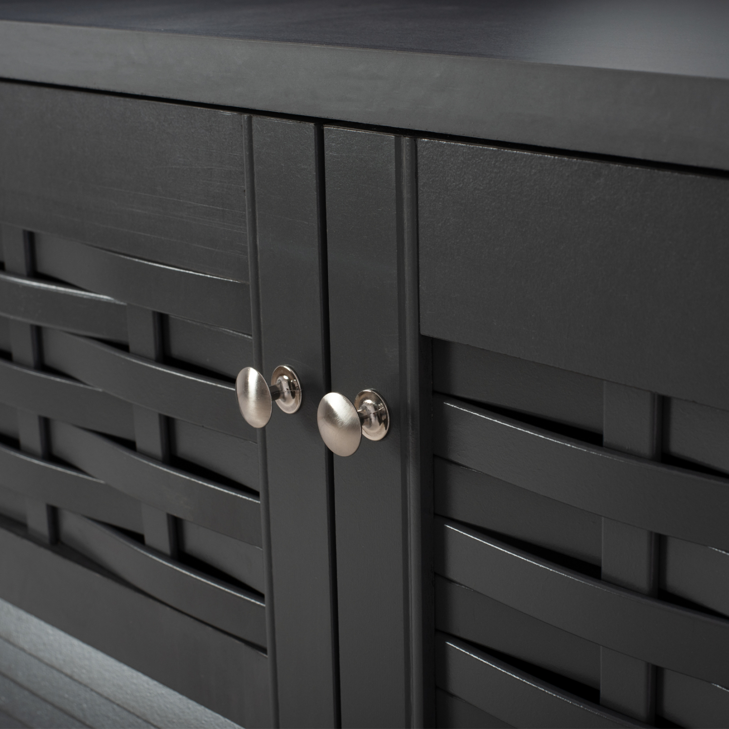 ΠΑΠΟΥΤΣΟΘΗΚΗ-ΝΤΟΥΛΑΠΙ KAILENA ΞΥΛΙΝΗ HM2230.10 ΓΚΡΙ 77x40x121,5 εκ. - Image 4