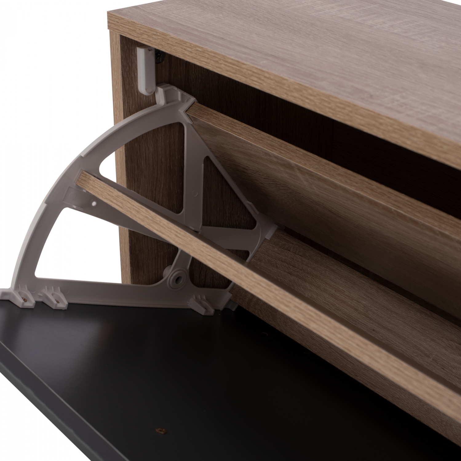 ΠΑΠΟΥΤΣΟΘΗΚΗ ΞΥΛΙΝΗ DAVINA HM2221.04 SONAMA-ΓΚΡΙ 3ΘΕΣΕΩΝ 62Χ24Χ110Υεκ - Image 6