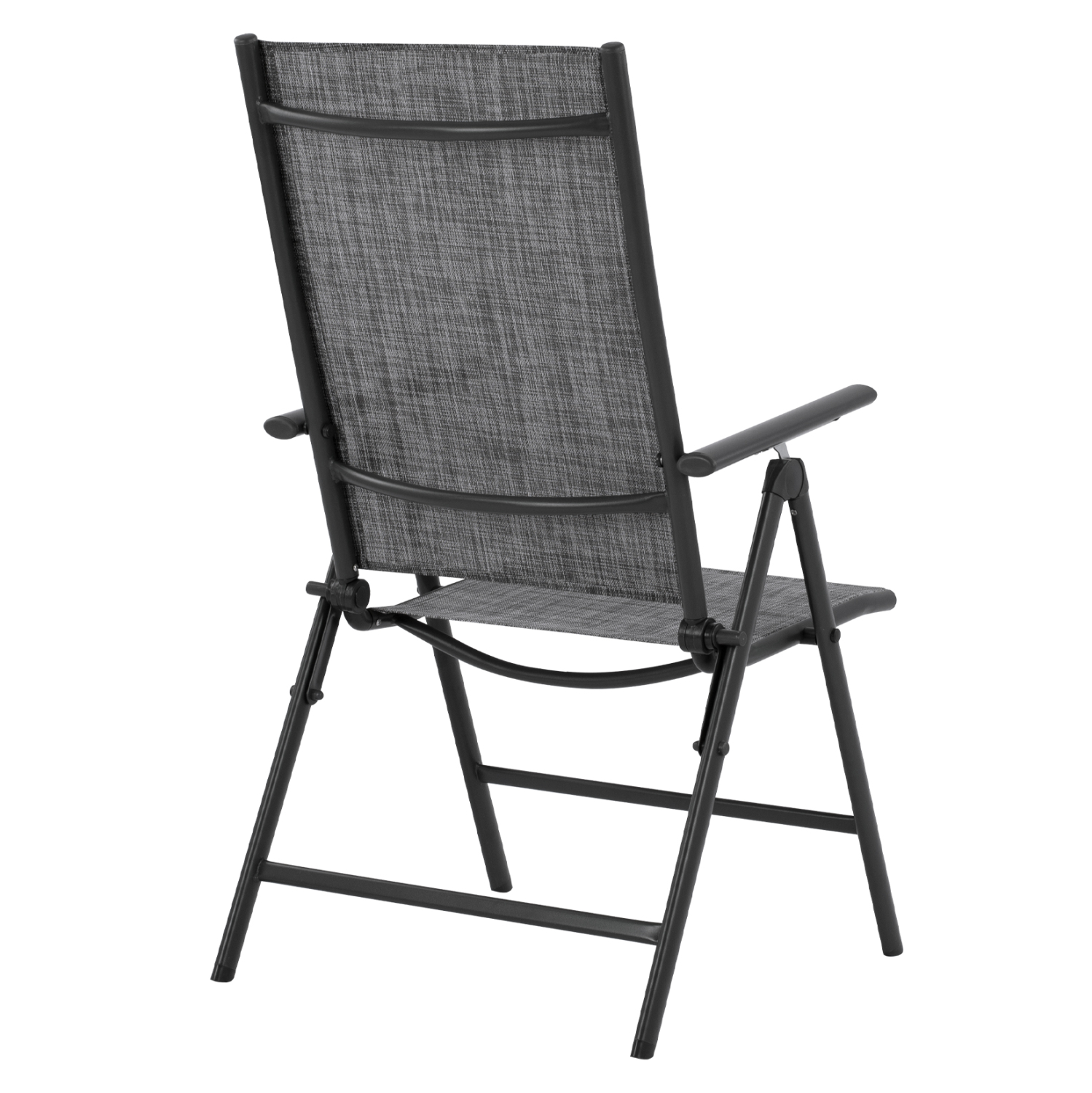 ΠΟΛΥΘΡΟΝΑ ZURI 7ΘΕΣΕΩΝ ΠΤΥΣ/ΝΗ ΜΕΤΑΛΛΙΚΗ ΓΚΡΙ ME ΓΚΡΙ TEXTILENE HM5700.01 55x70x103Y εκ. - Image 4