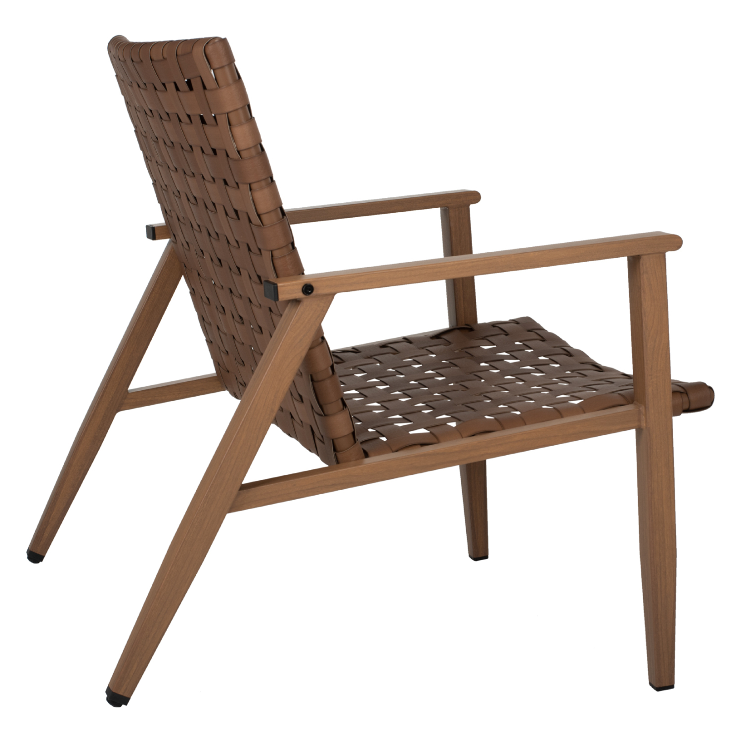 ΠΟΛΥΘΡΟΝΑ FELIPE HM5868.01 ΜΕΤΑΛΛΟ ΟΨΗ ΞΥΛΟΥ & RATTAN ΔΕΡΜΑ-LOOK 63,5x75,5x77εκ. - Image 4