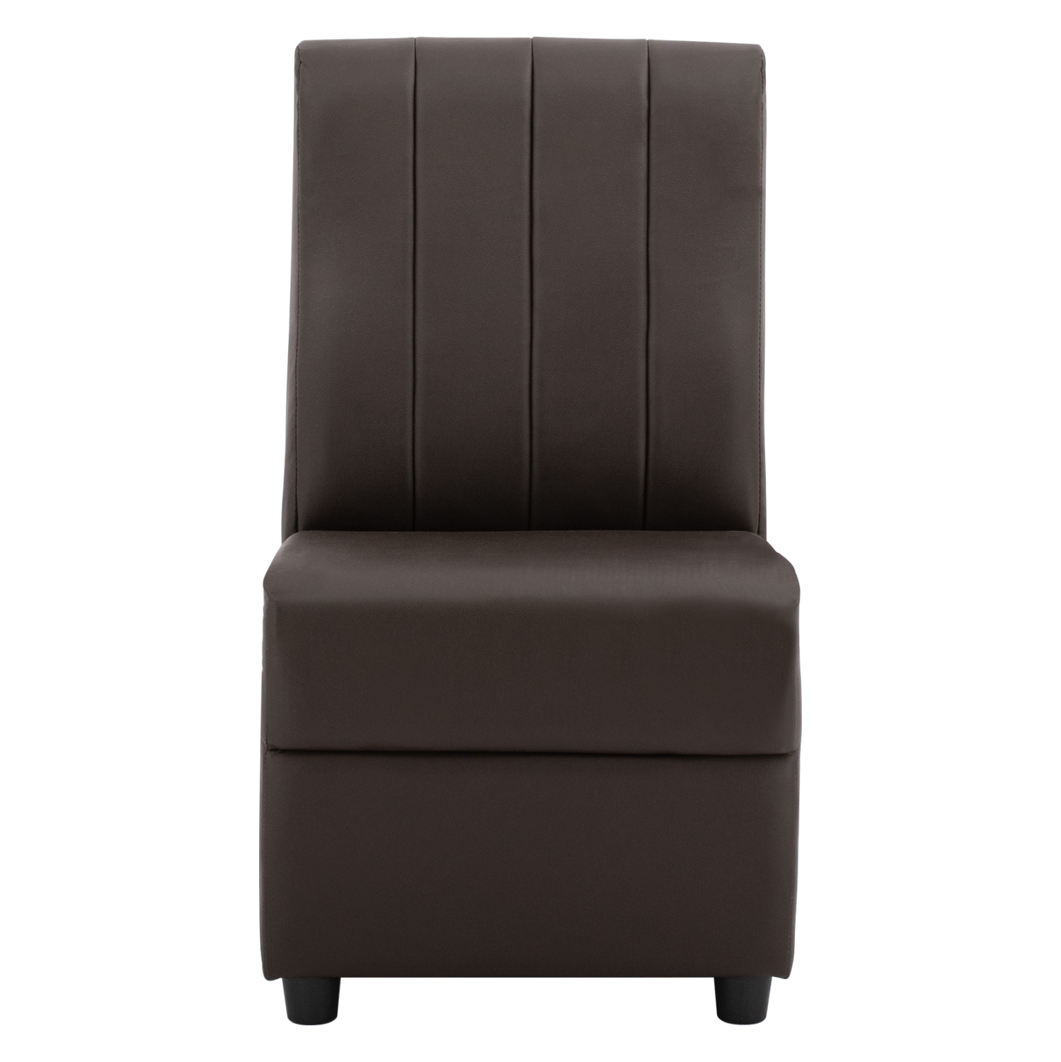 ΠΟΛΥΘΡΟΝΑ LANDON HM3162.03 ΑΠΟ ΤΕΧΝΟΔΕΡΜΑ ΣΕ ΚΑΦΕ ΑΠΟΧΡΩΣΗ 51x66x93Υ εκ. - Image 3