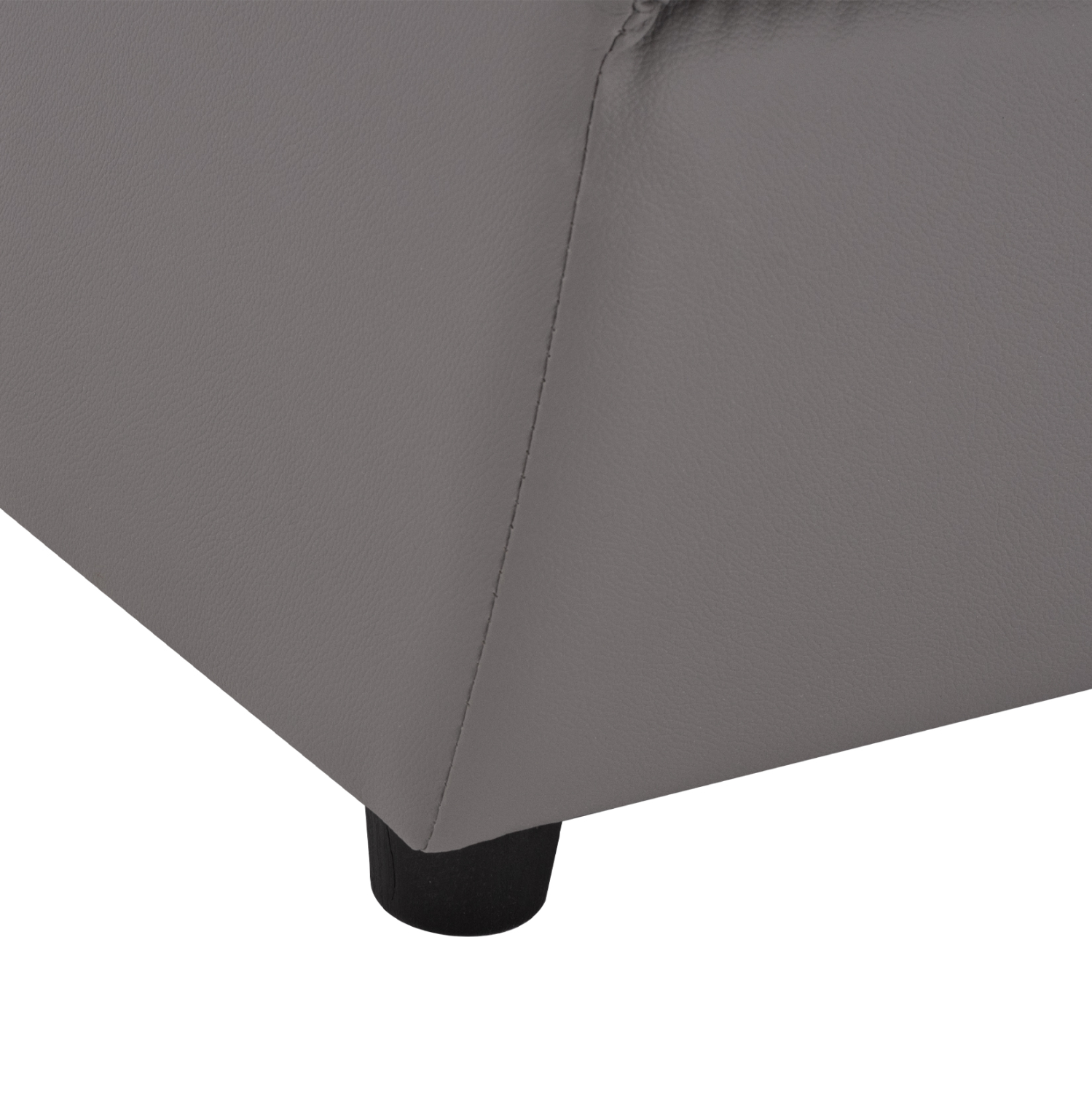 ΠΟΛΥΘΡΟΝΑ LANDON HM3162.10 ΑΠΟ ΤΕΧΝΟΔΕΡΜΑ ΣΕ ΓΚΡΙ ΑΠΟΧΡΩΣΗ 51x66x93Υ εκ. - Image 6